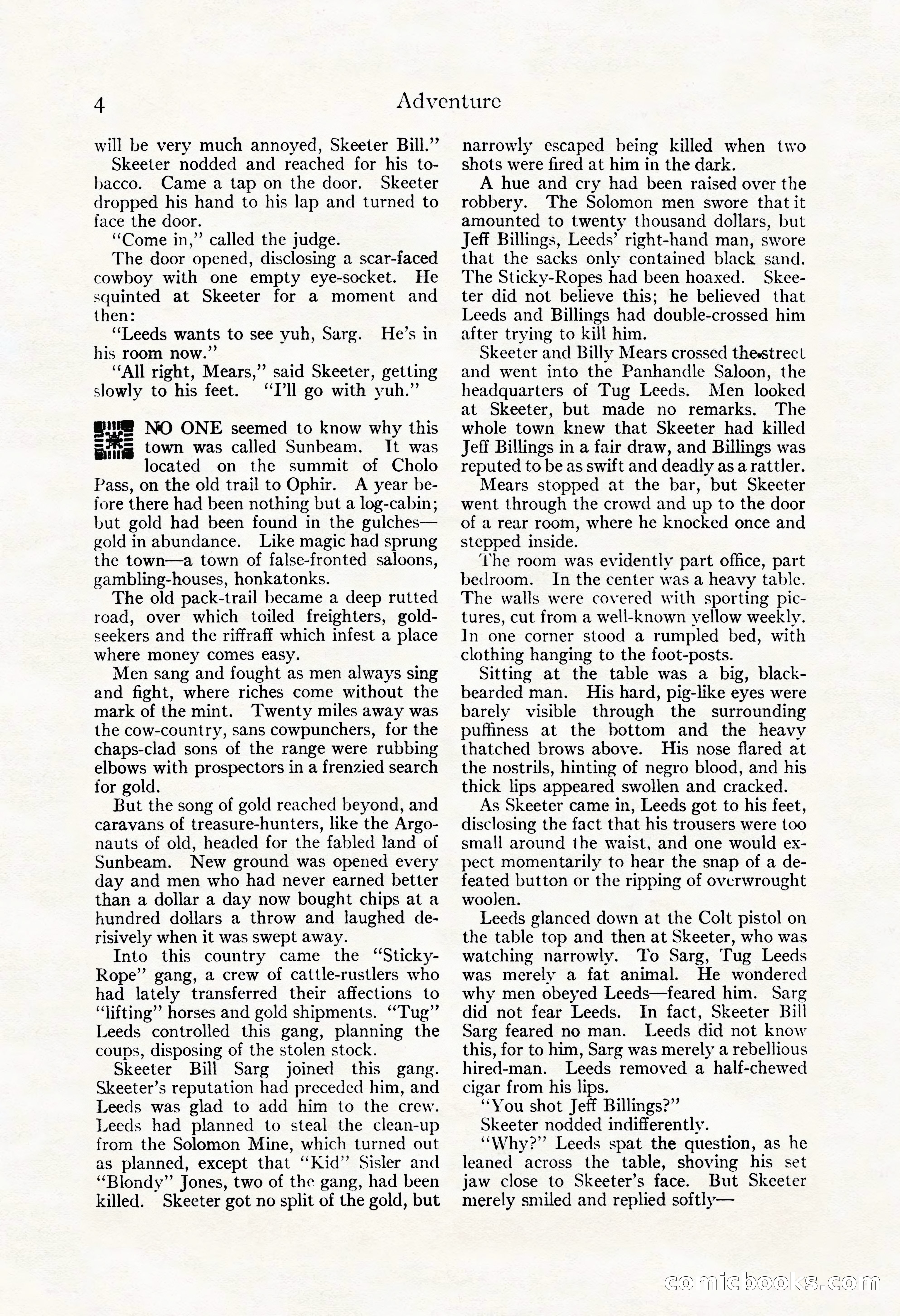 Adventure Magazine Cover — page 12 of 202