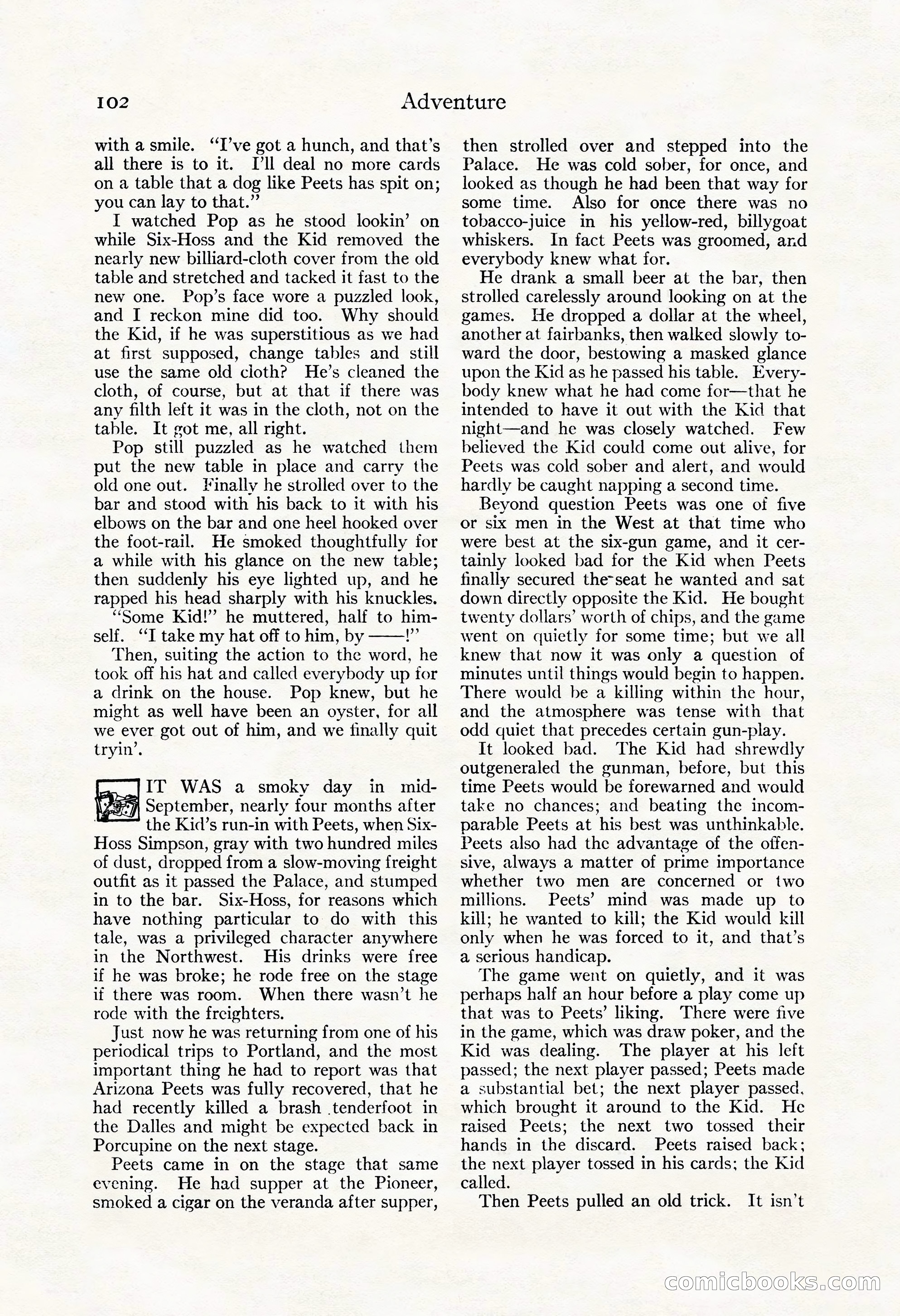 Adventure Magazine Cover — page 110 of 202