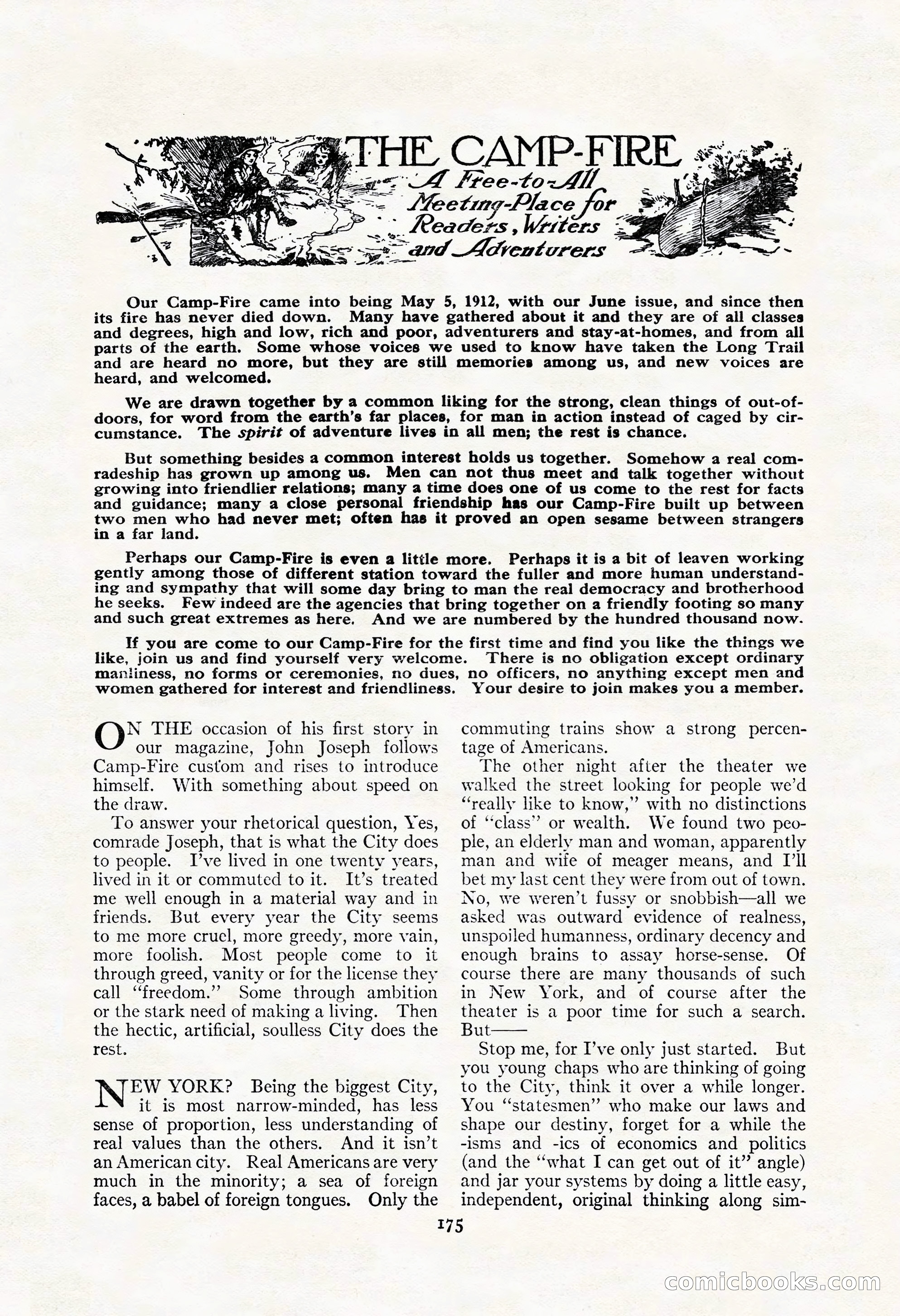 Adventure Magazine Cover — page 183 of 202
