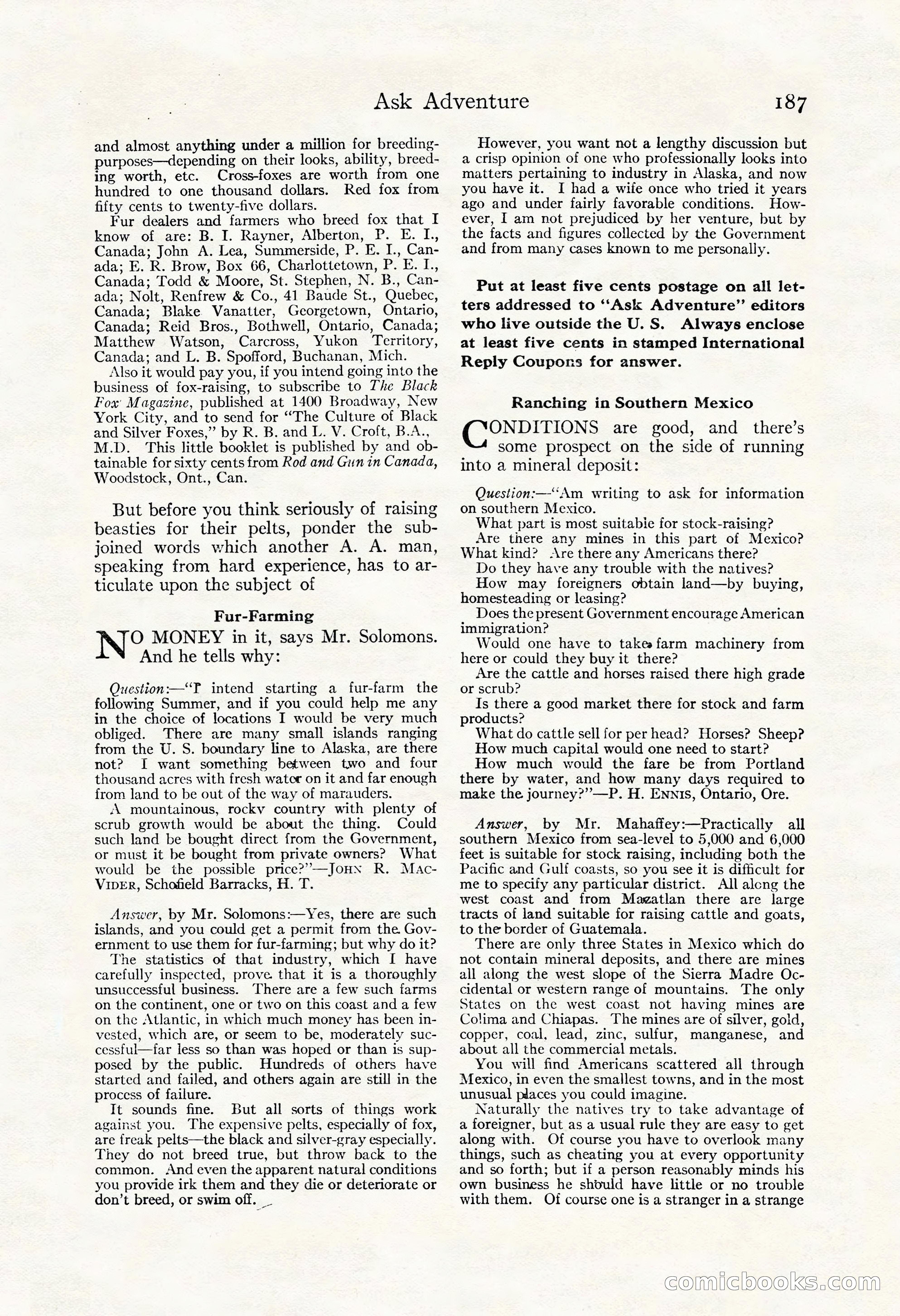 Adventure Magazine Cover — page 195 of 202