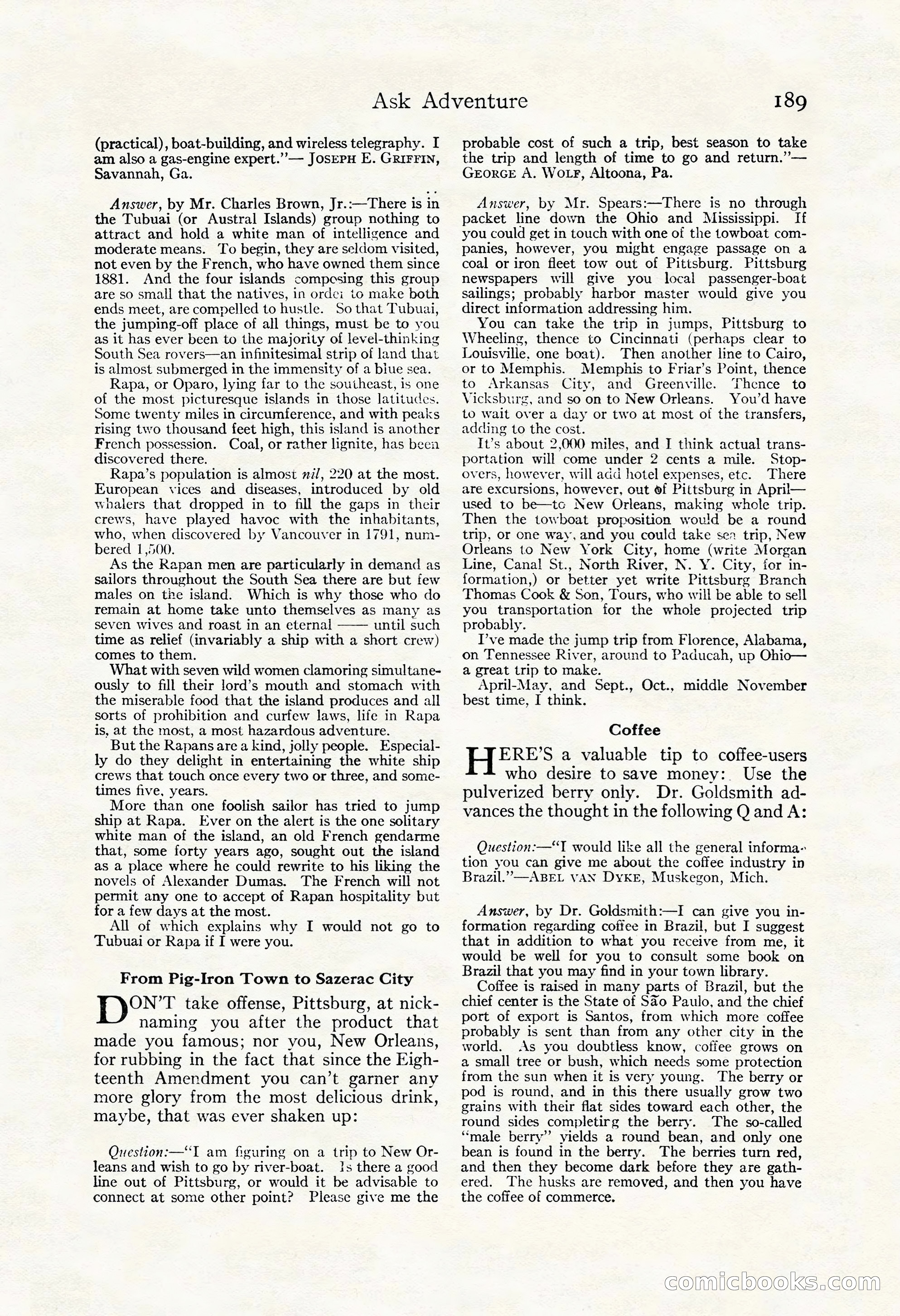 Adventure Magazine Cover — page 197 of 202