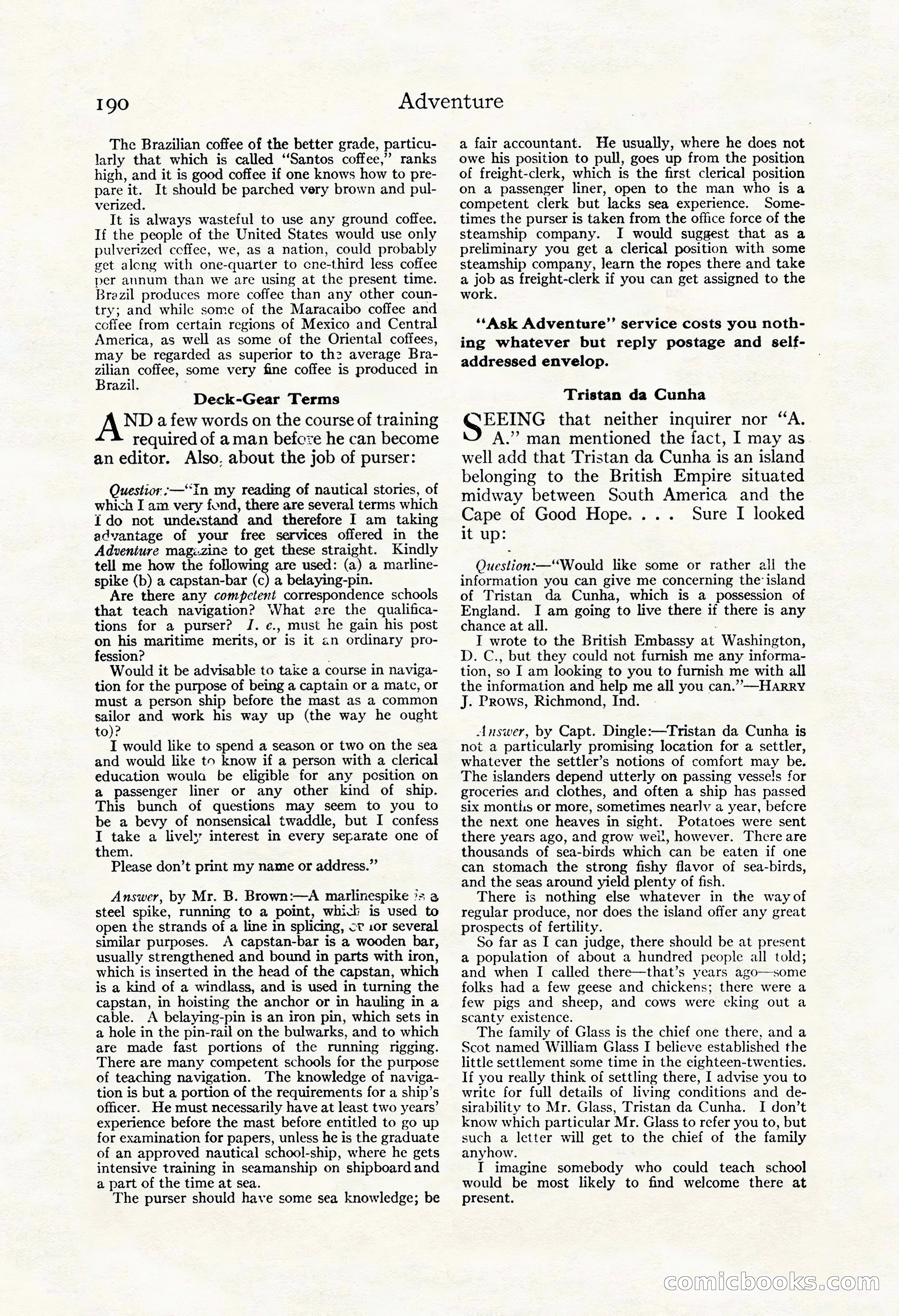 Adventure Magazine Cover — page 198 of 202