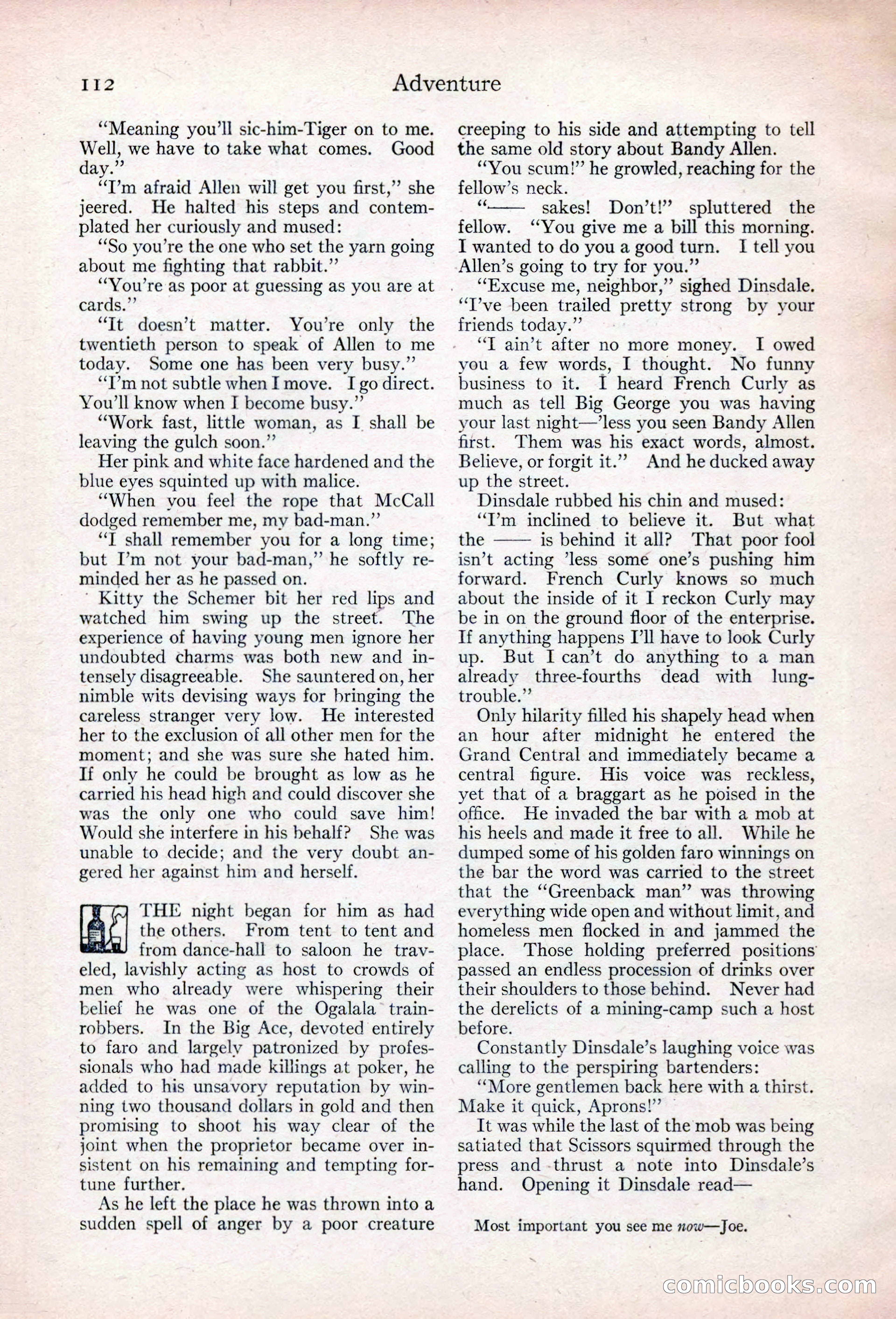 Adventure Magazine Cover — page 118 of 200