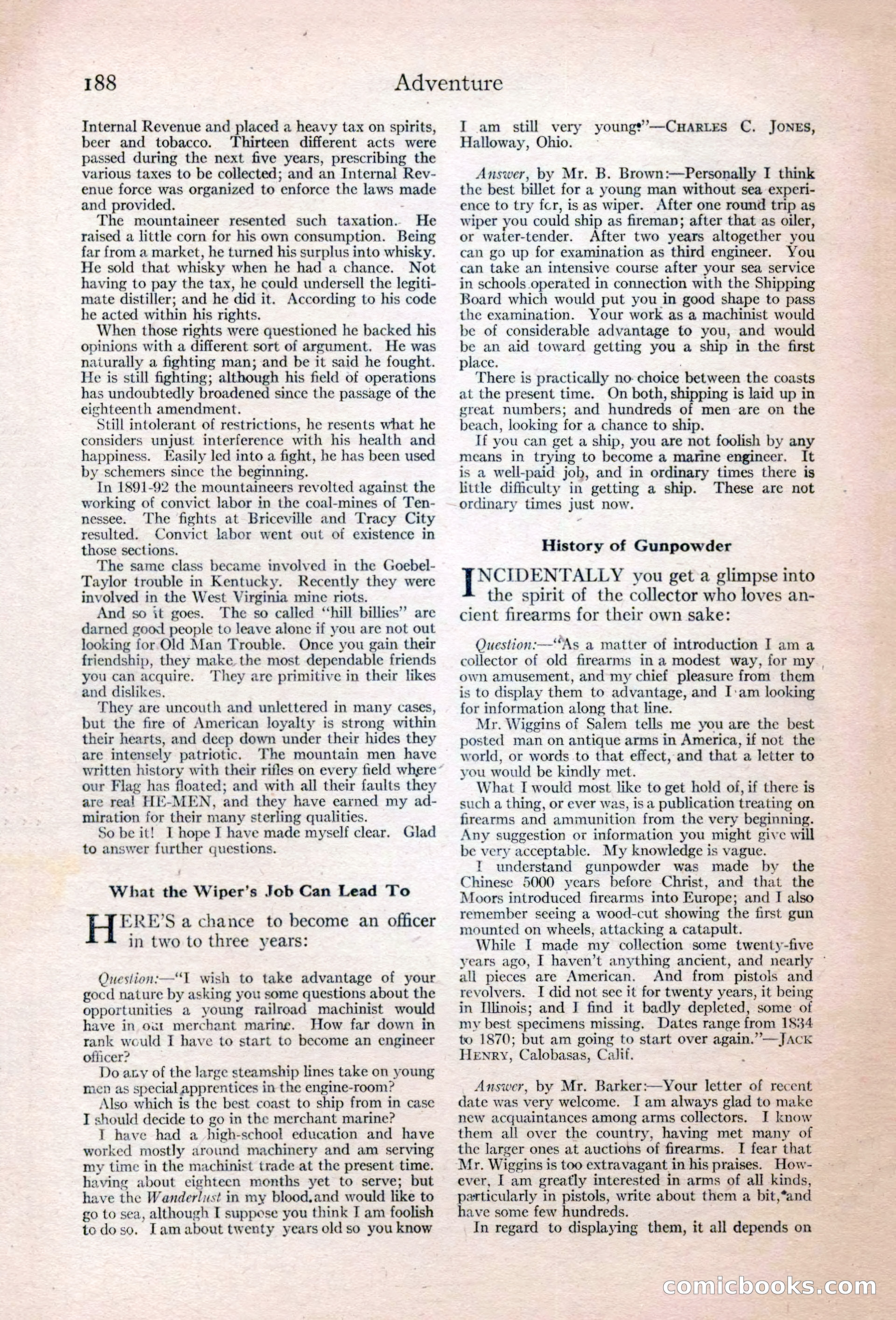Adventure Magazine Cover — page 194 of 200