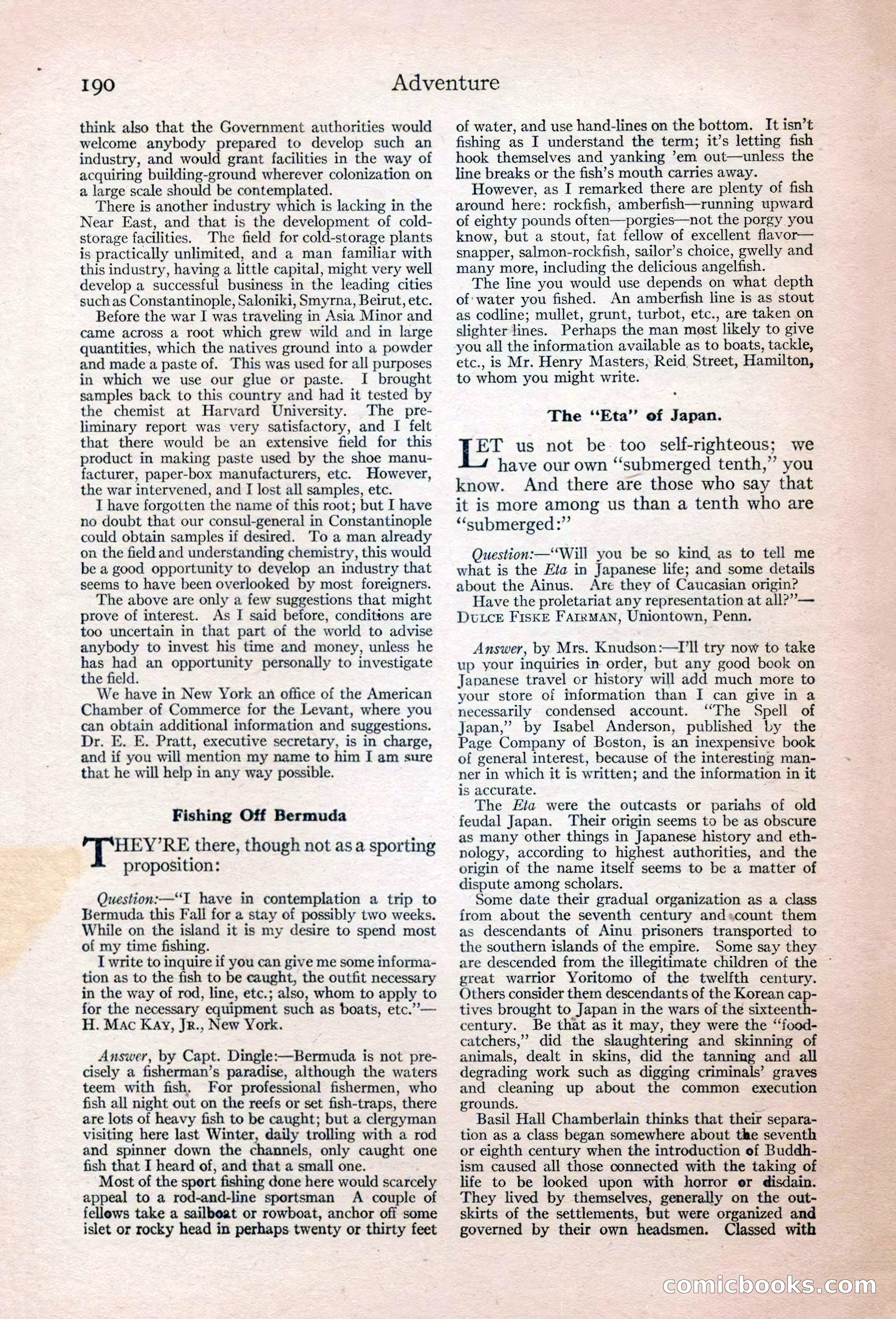Adventure Magazine Cover — page 196 of 200
