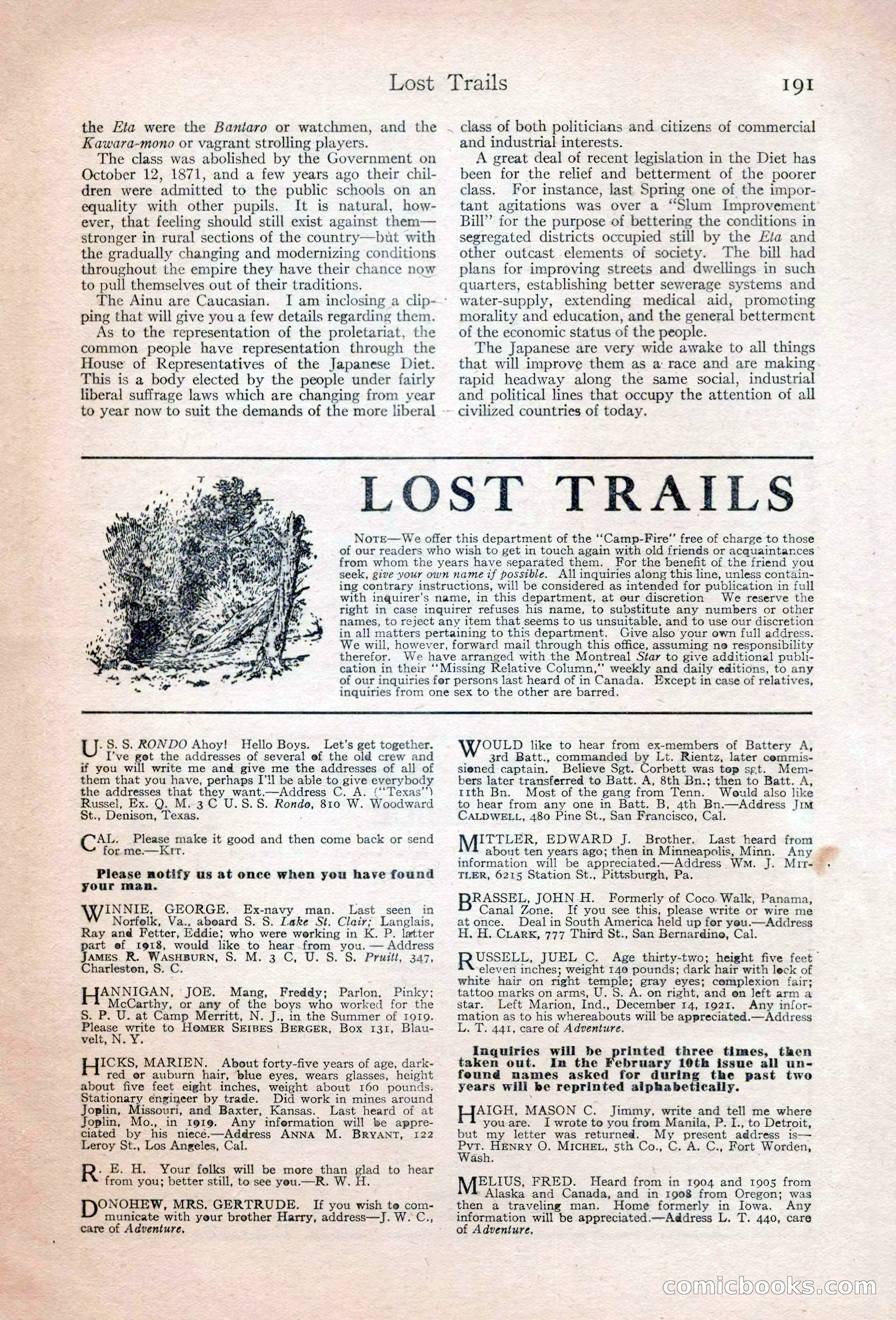 Adventure Magazine Cover — page 197 of 200