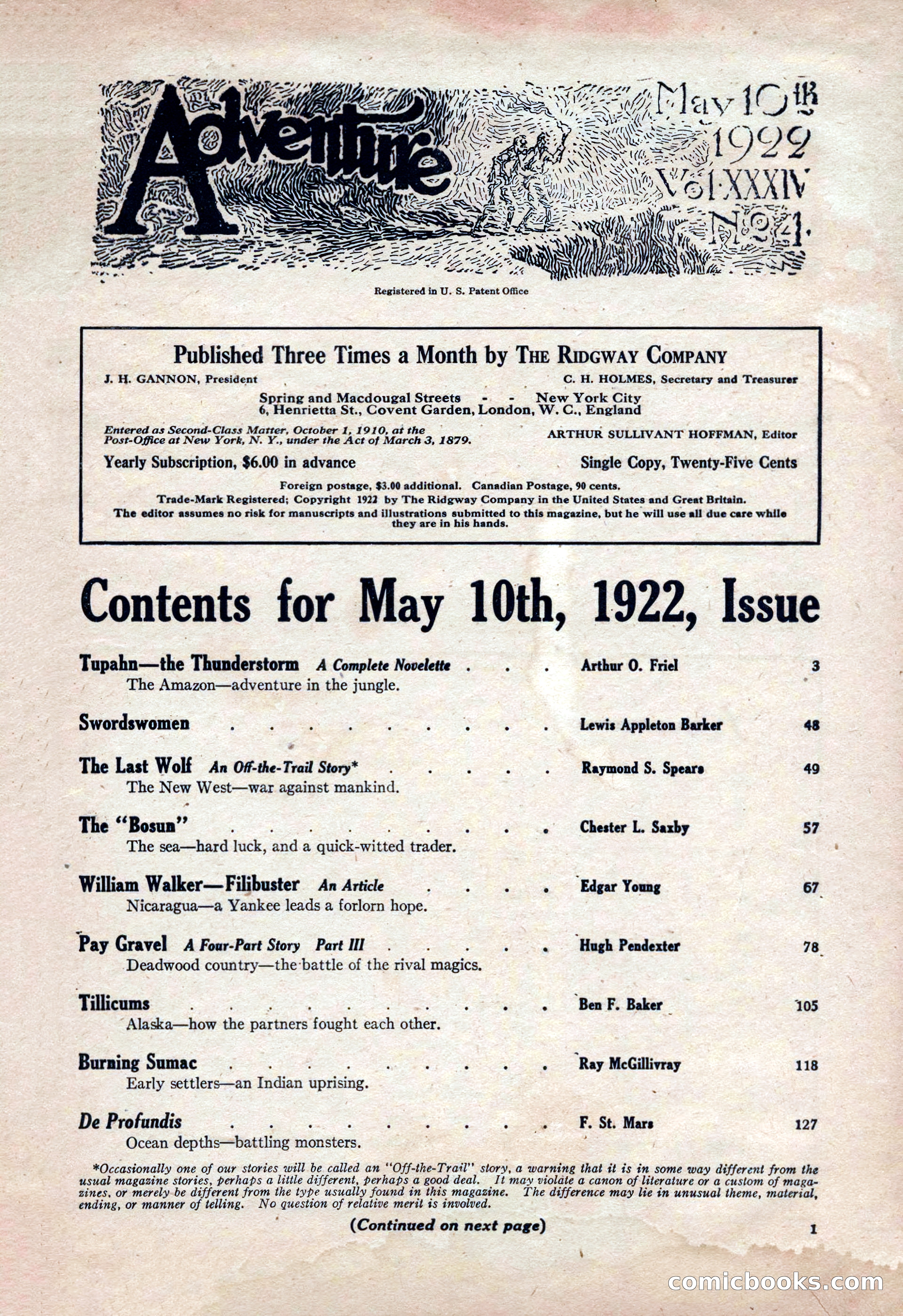 Adventure Magazine Cover — page 7 of 200