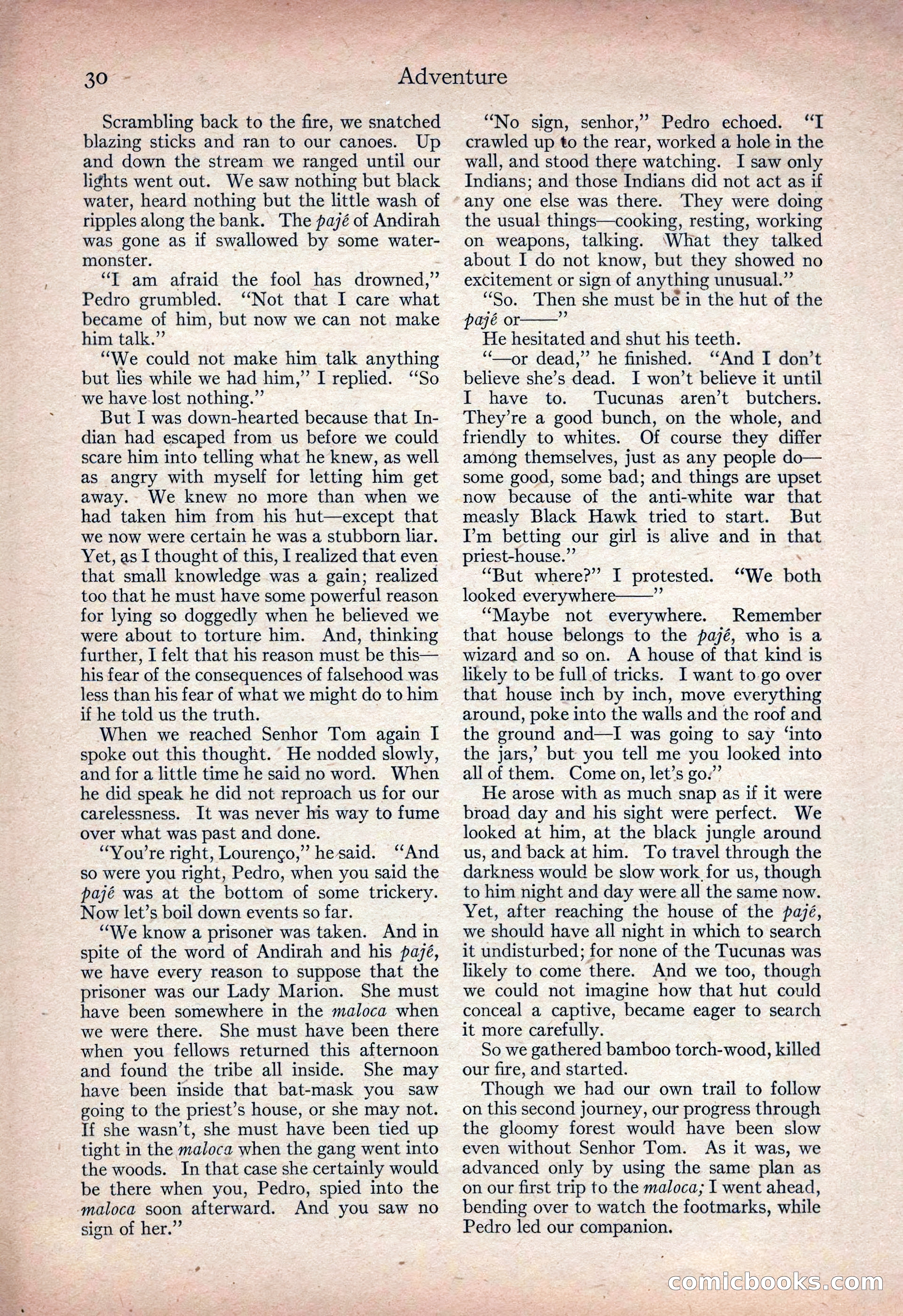 Adventure Magazine Cover — page 36 of 200