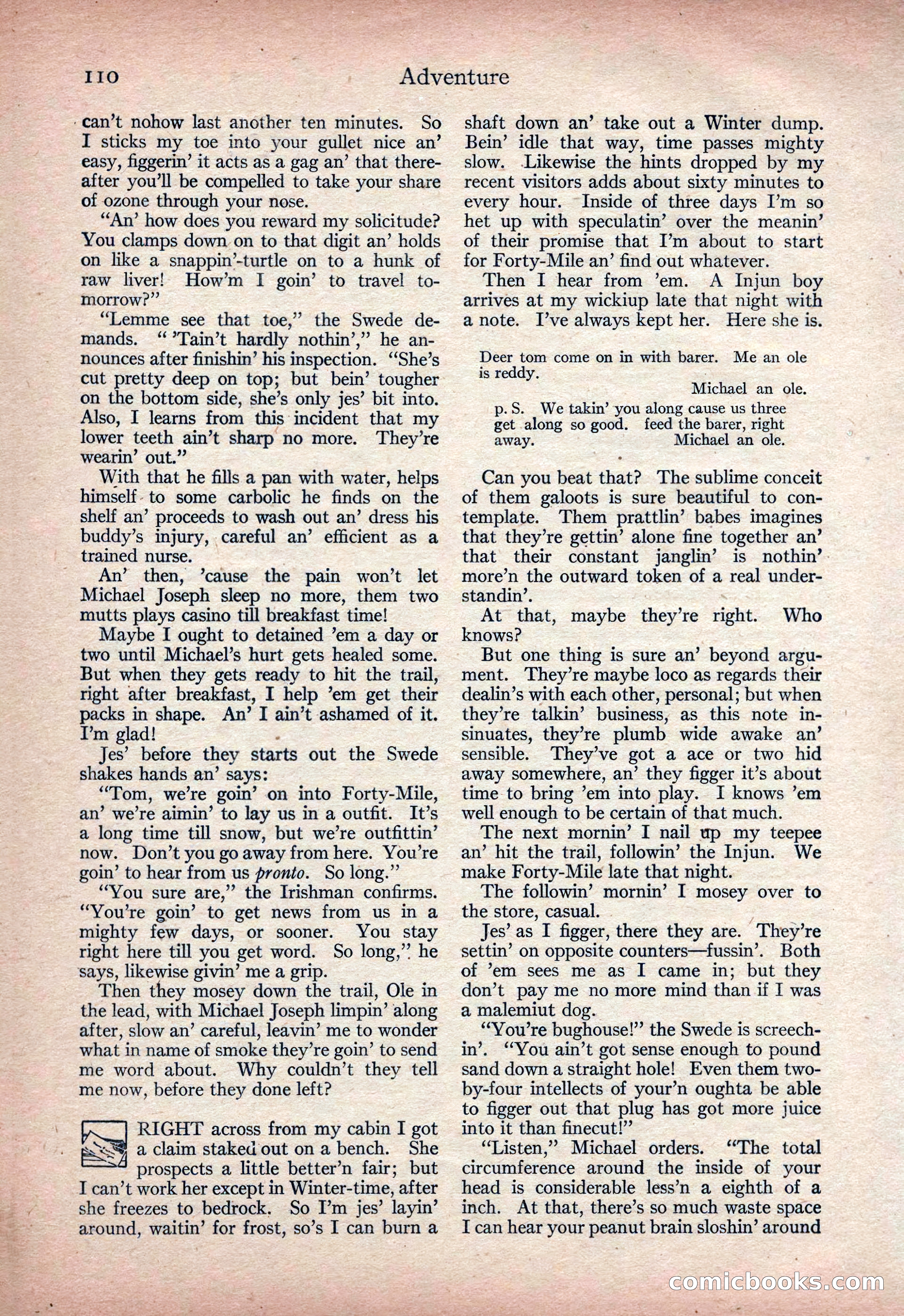 Adventure Magazine Cover — page 116 of 200