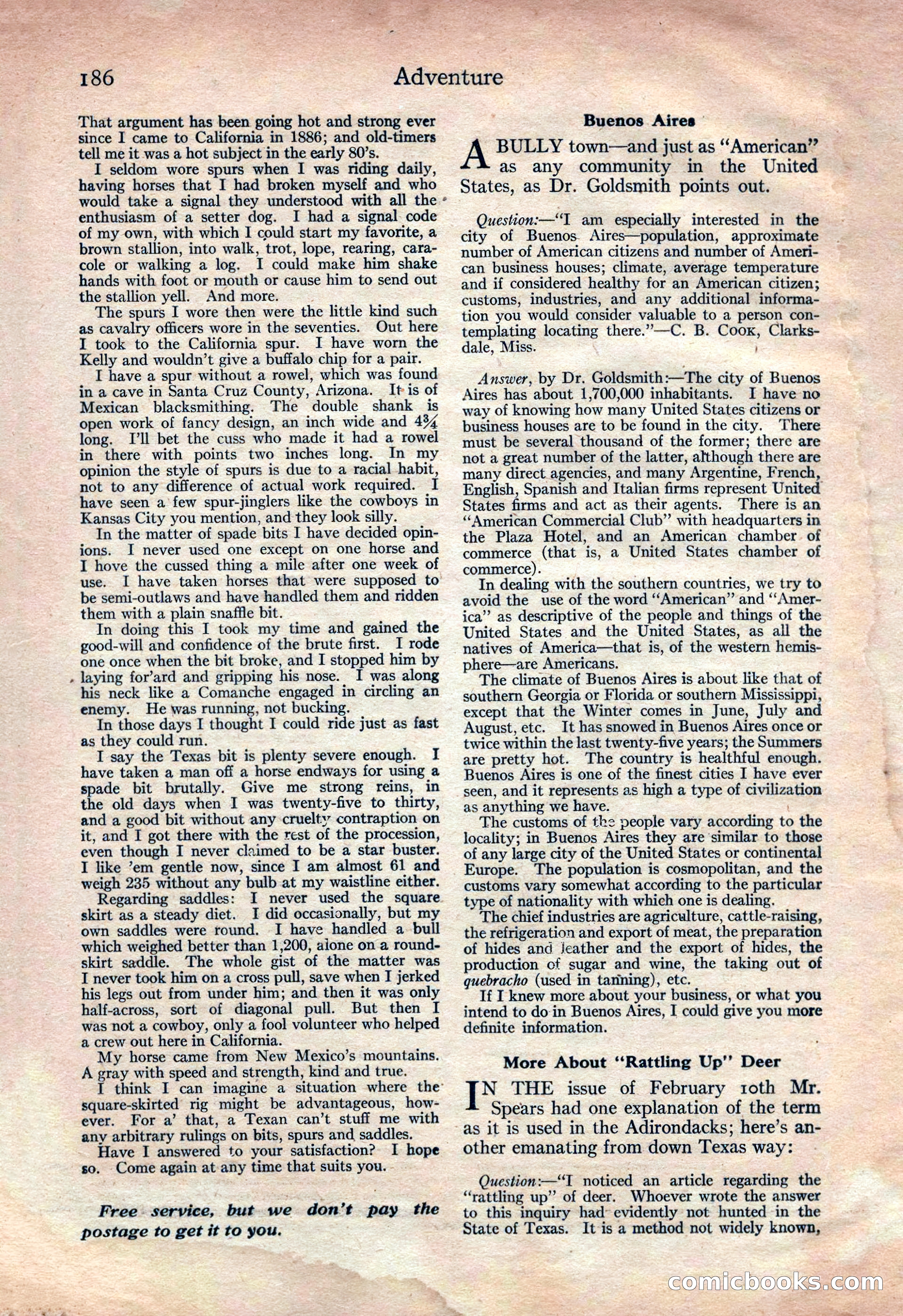 Adventure Magazine Cover — page 192 of 200