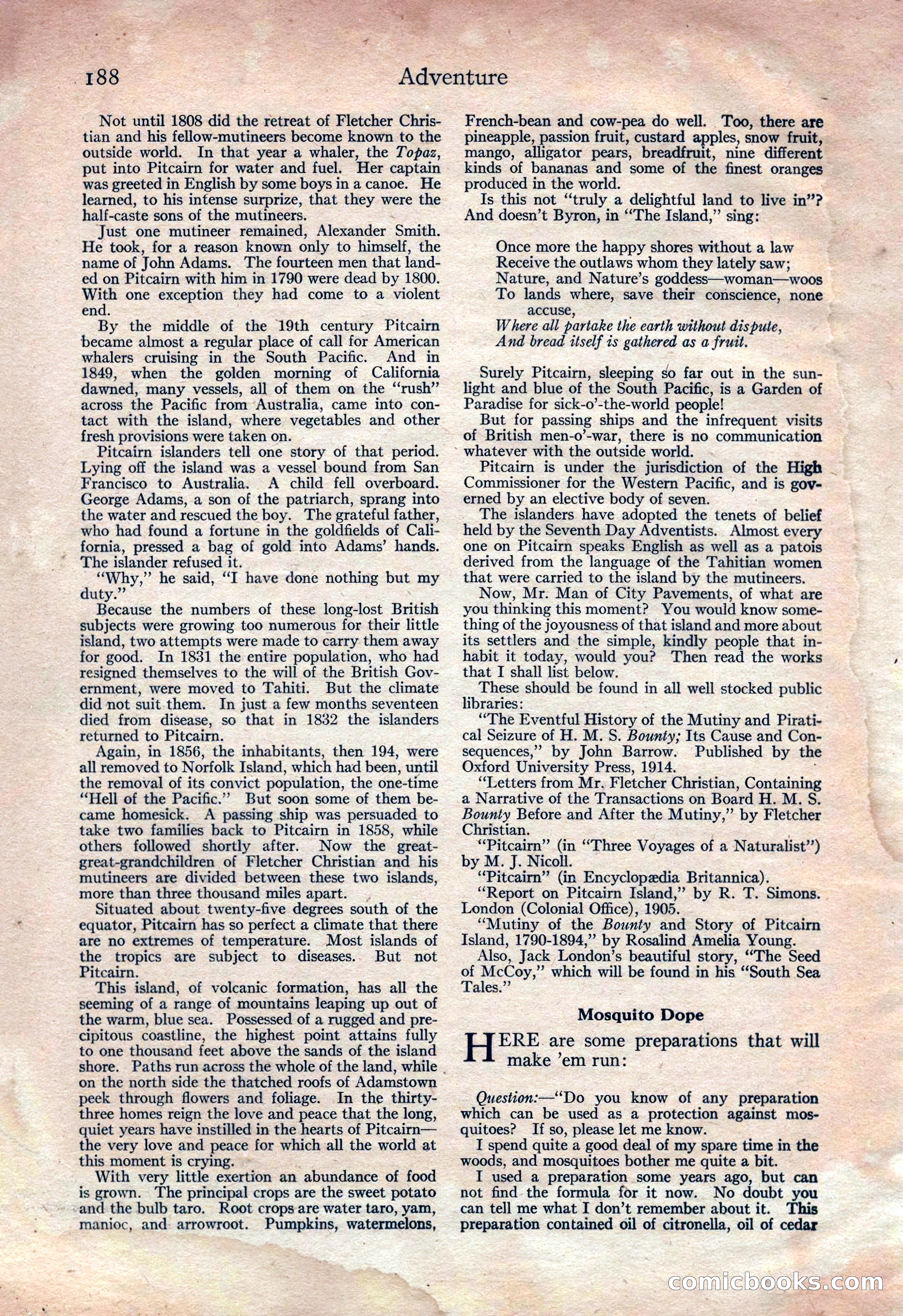 Adventure Magazine Cover — page 194 of 200