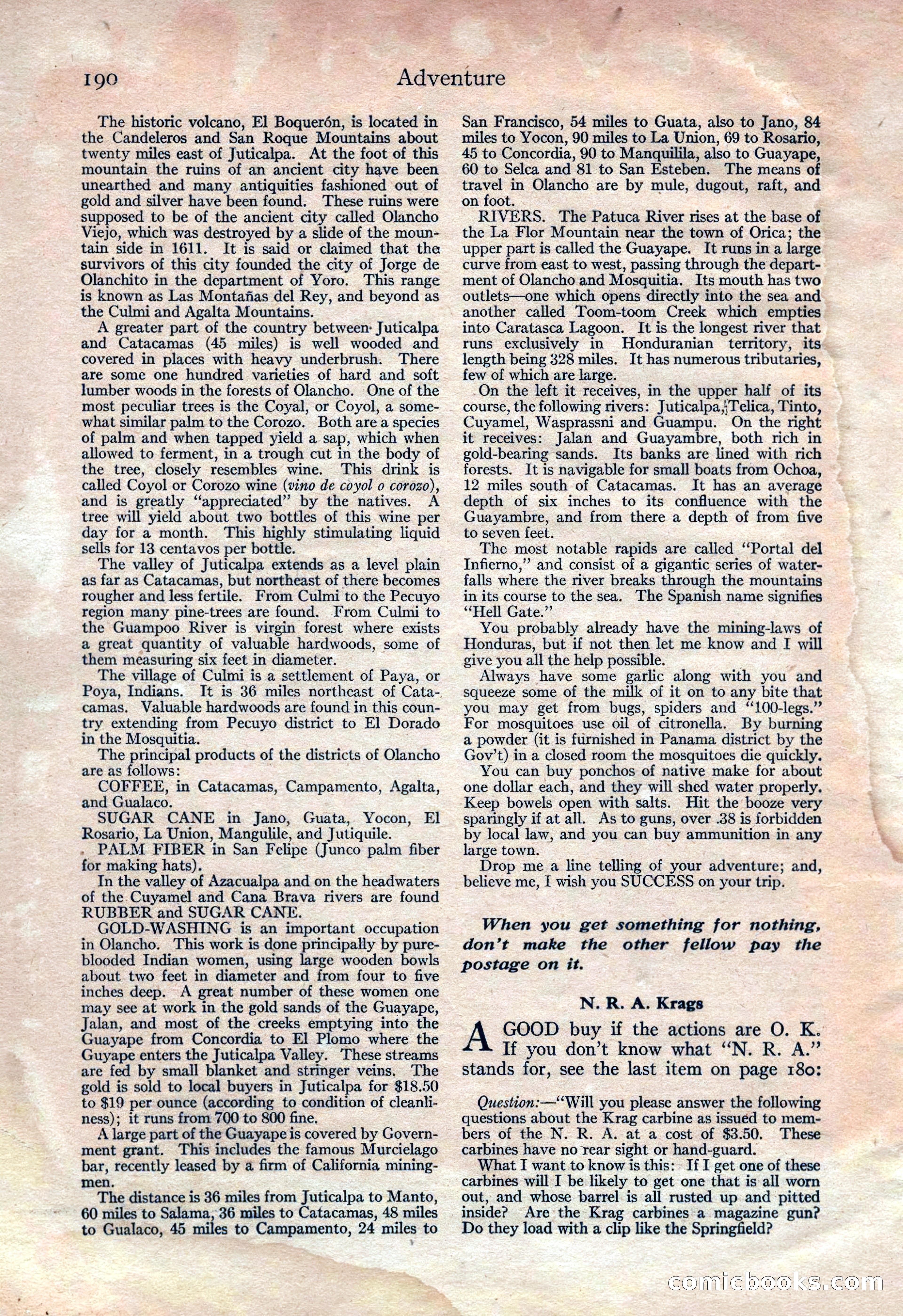 Adventure Magazine Cover — page 196 of 200