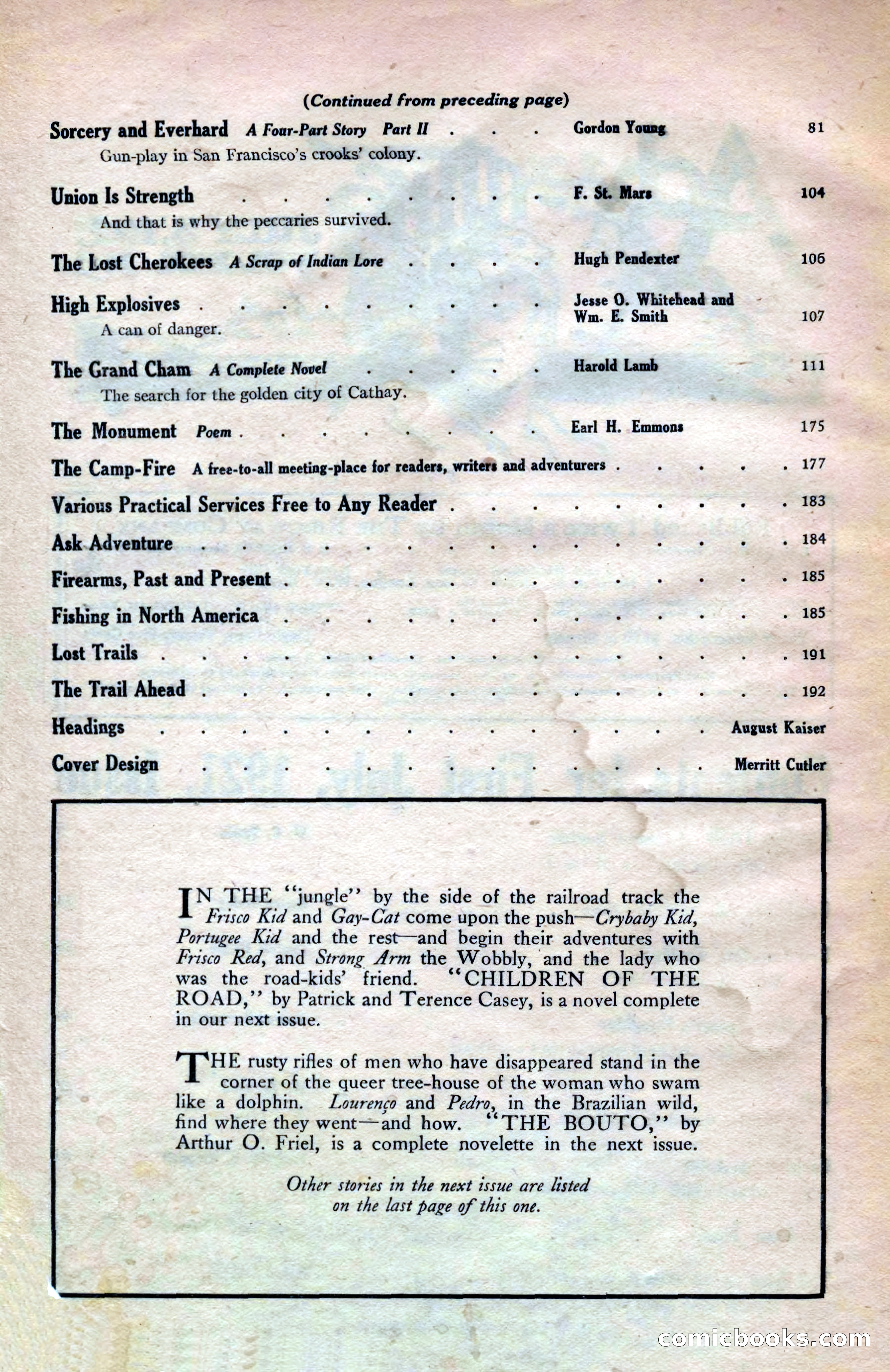 Adventure Magazine Cover — page 3 of 194