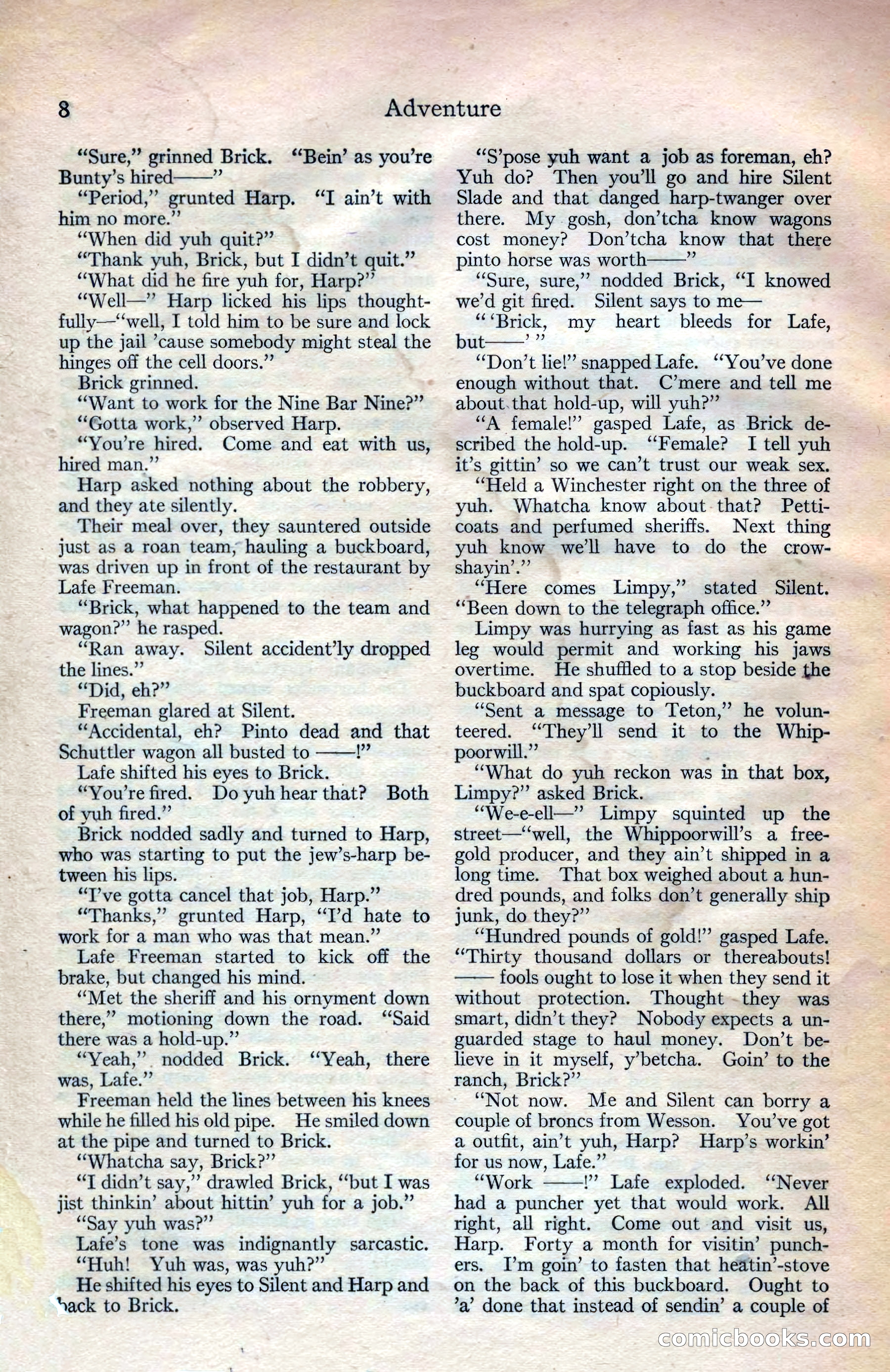 Adventure Magazine Cover — page 9 of 194