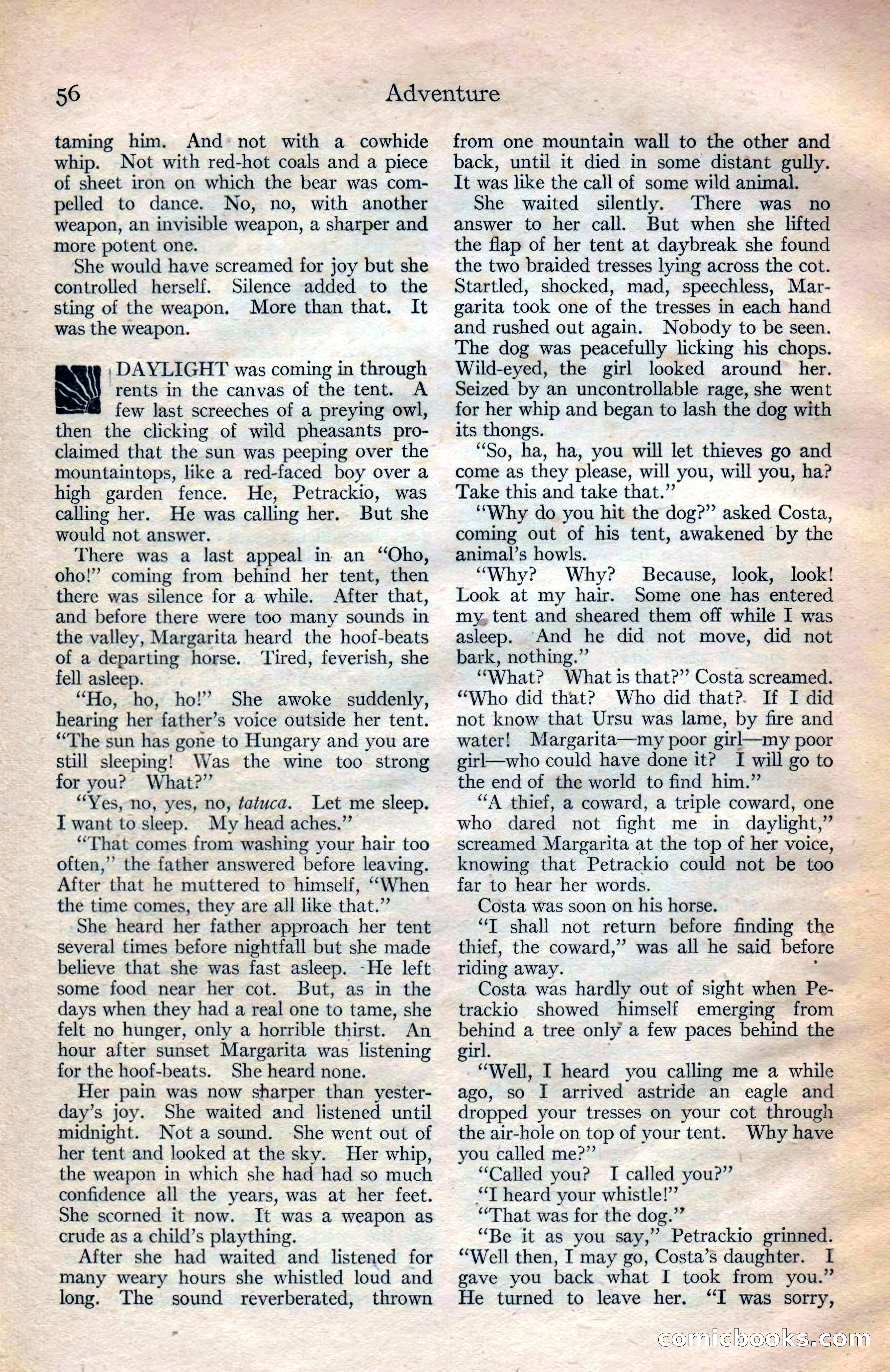 Adventure Magazine Cover — page 57 of 194