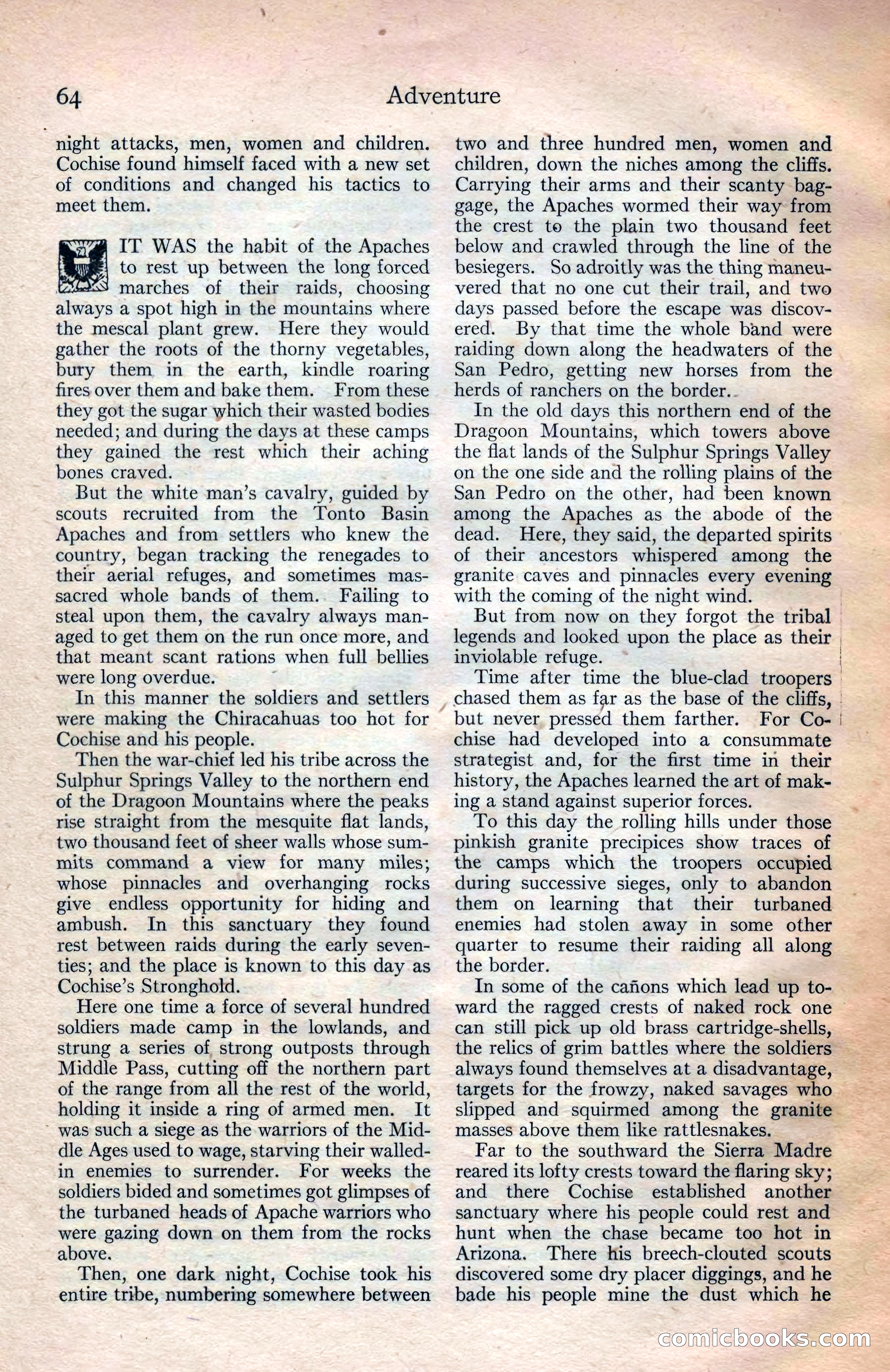 Adventure Magazine Cover — page 65 of 194