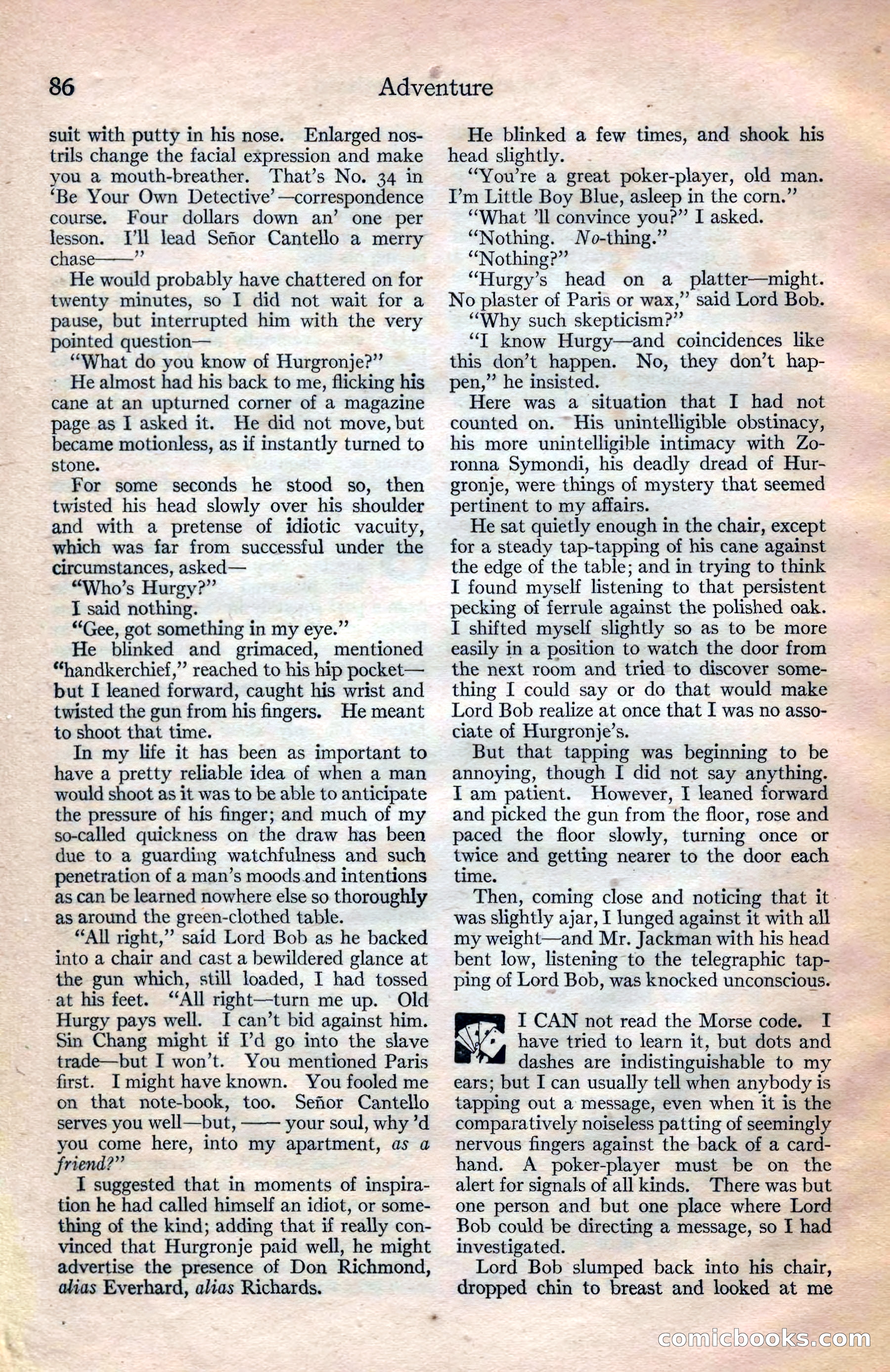 Adventure Magazine Cover — page 87 of 194