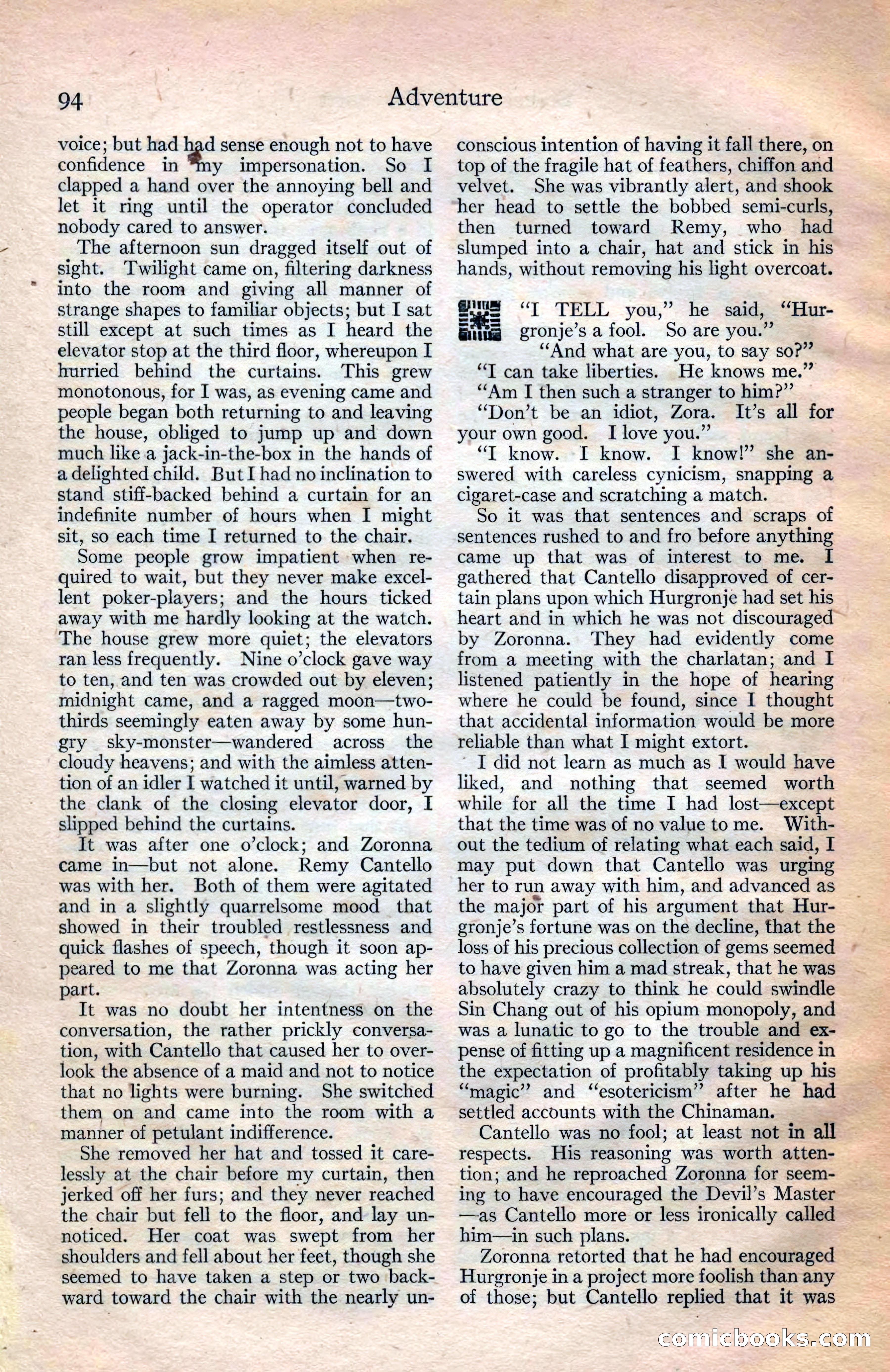 Adventure Magazine Cover — page 95 of 194