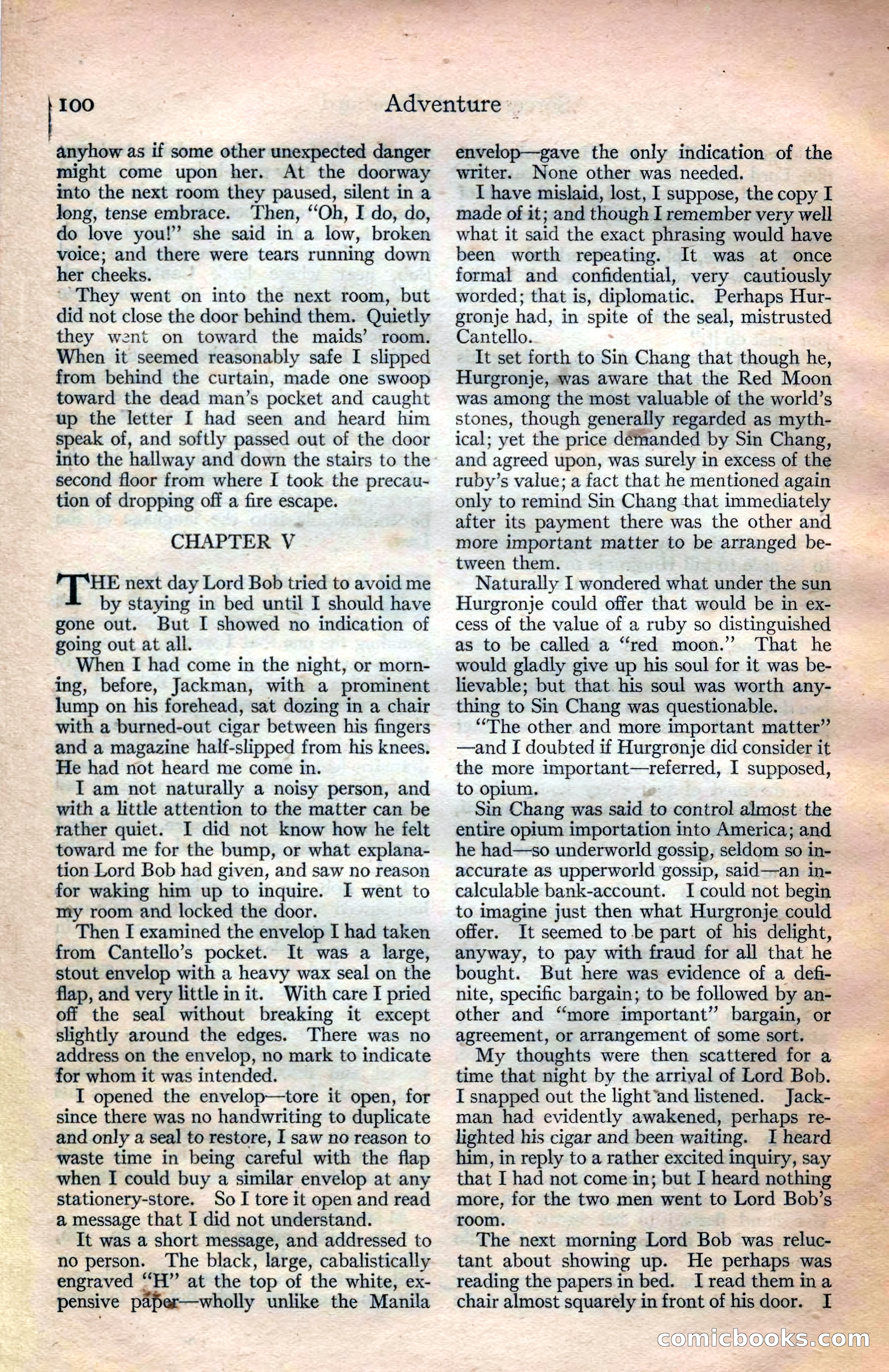 Adventure Magazine Cover — page 101 of 194
