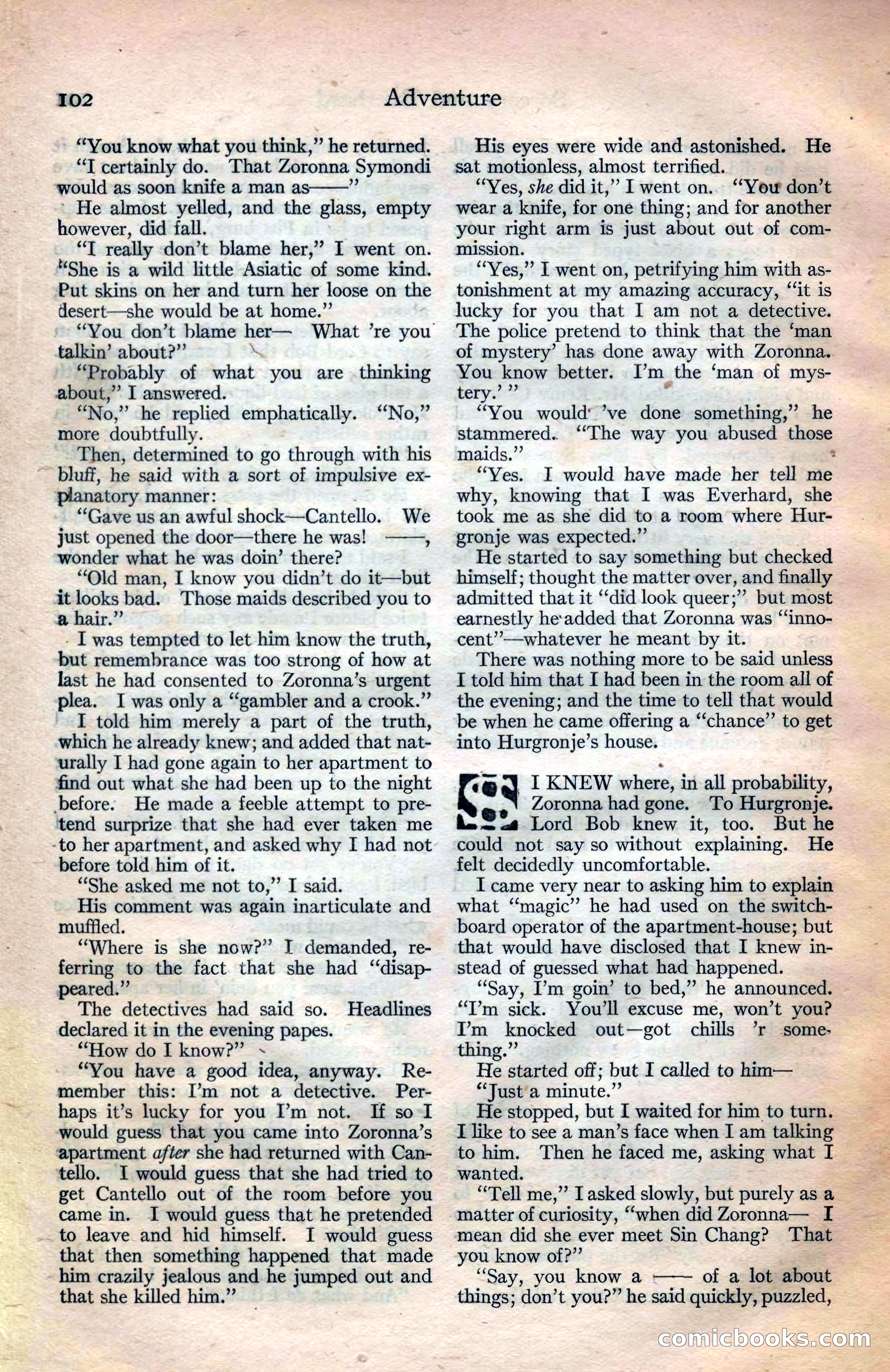 Adventure Magazine Cover — page 103 of 194