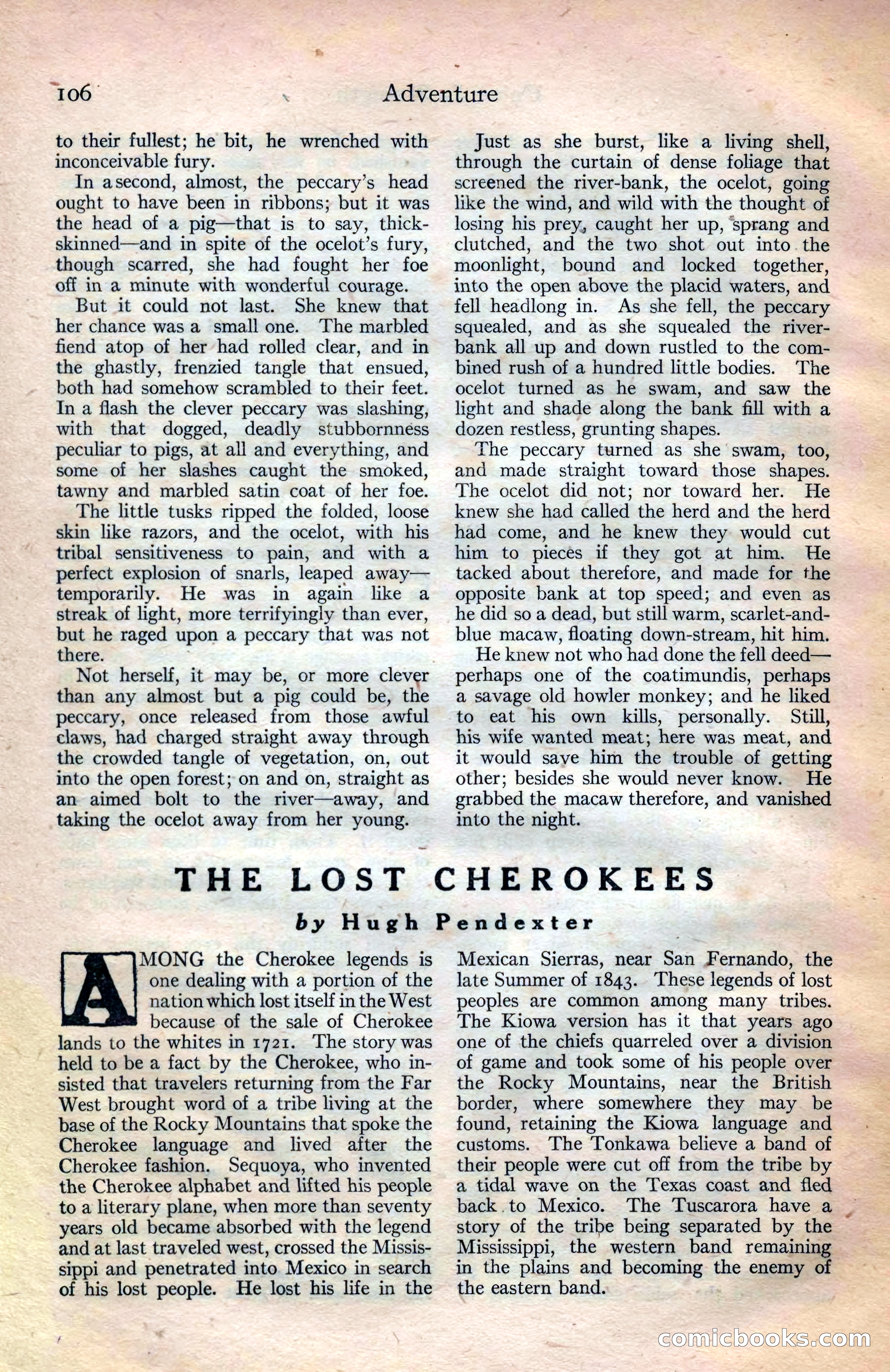 Adventure Magazine Cover — page 107 of 194