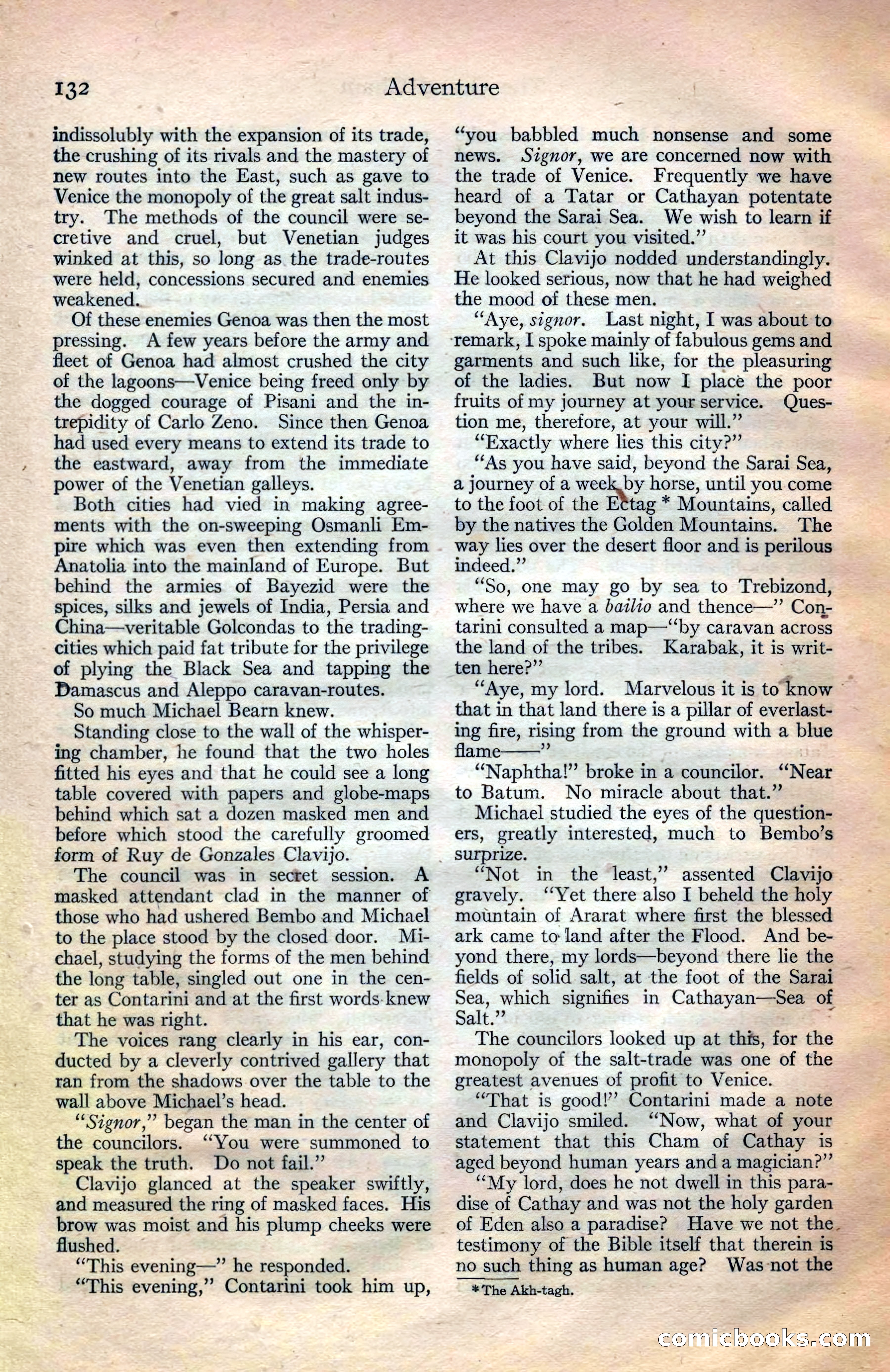 Adventure Magazine Cover — page 133 of 194