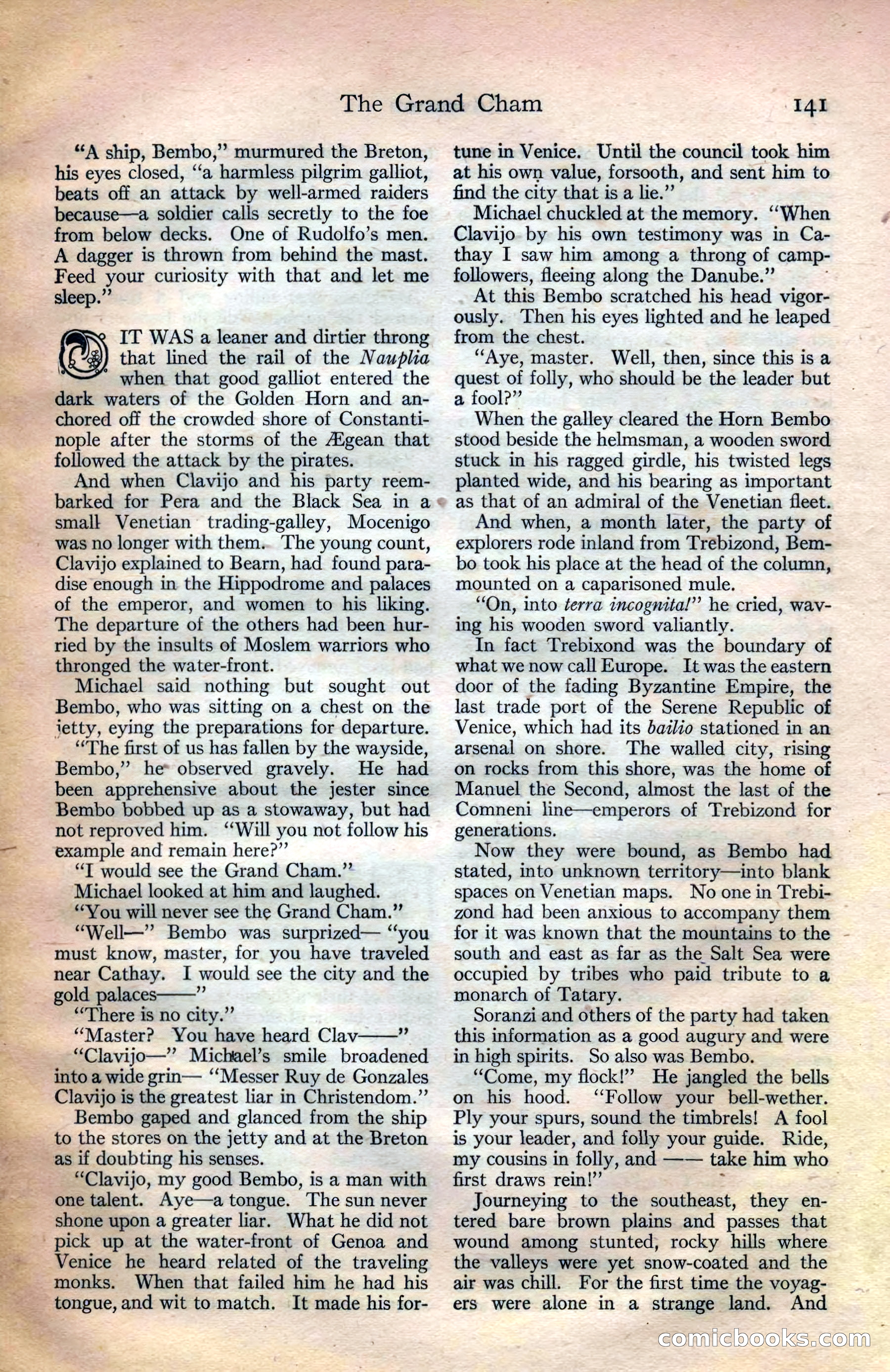 Adventure Magazine Cover — page 142 of 194