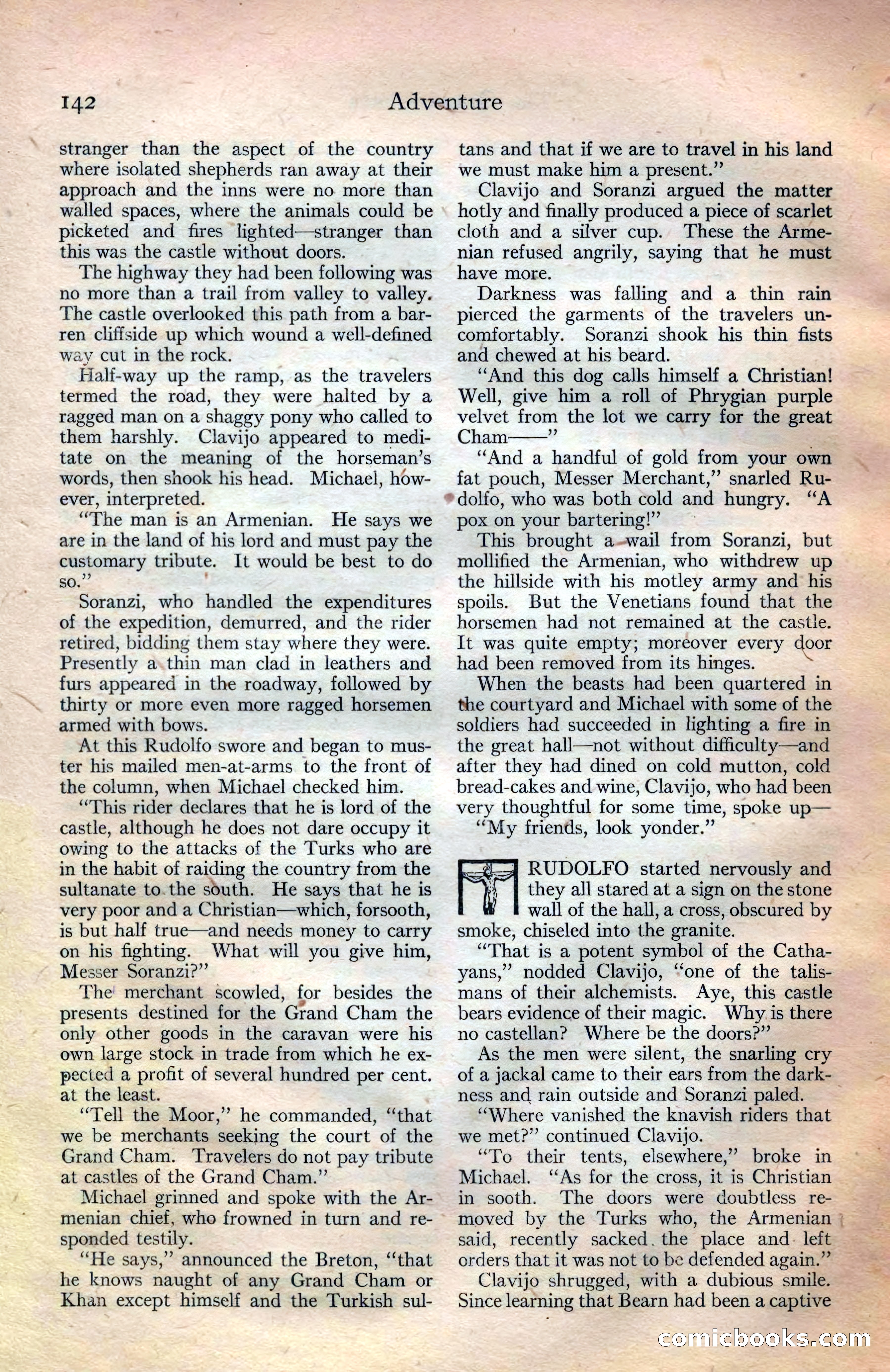 Adventure Magazine Cover — page 143 of 194
