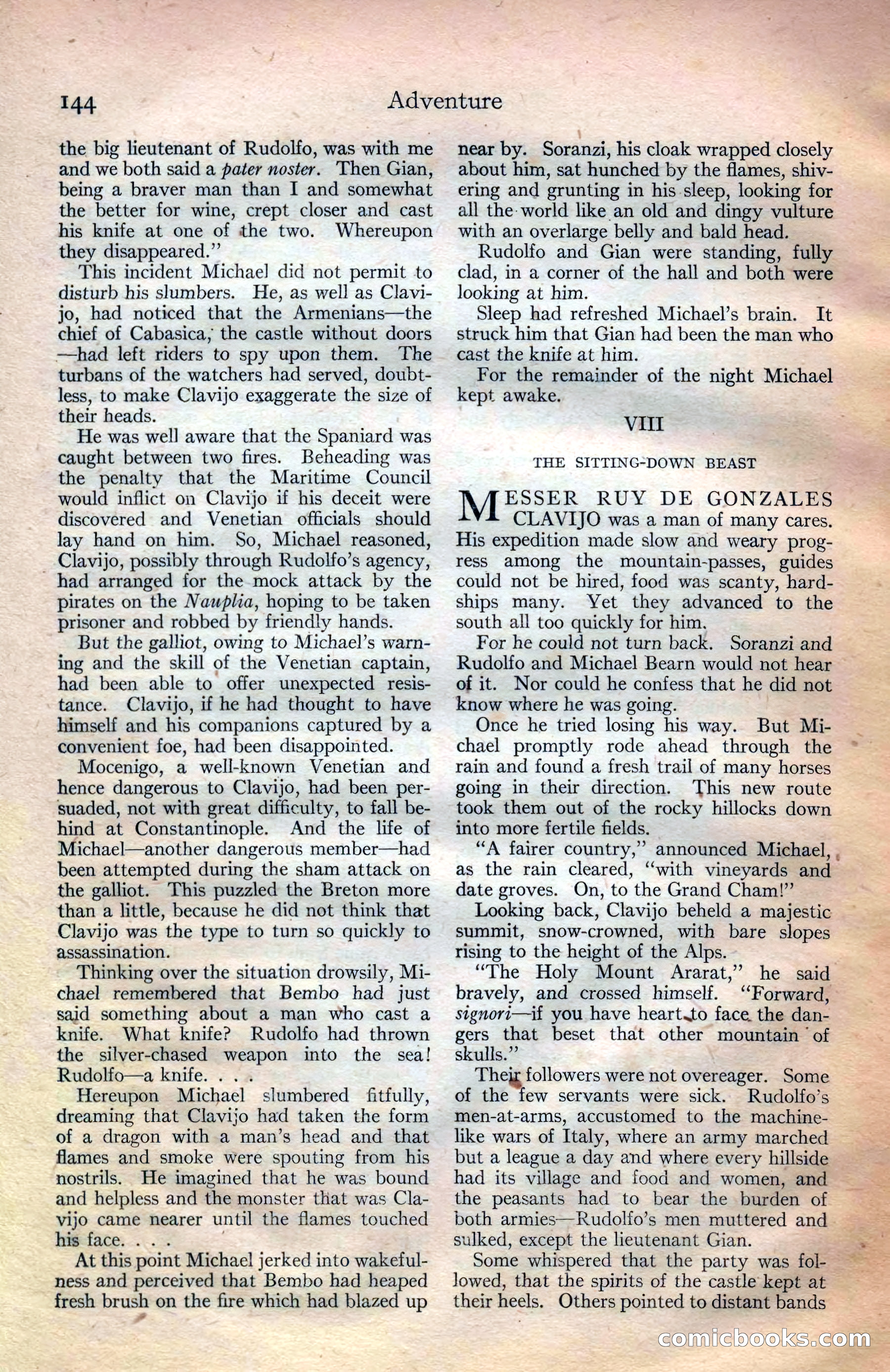 Adventure Magazine Cover — page 145 of 194