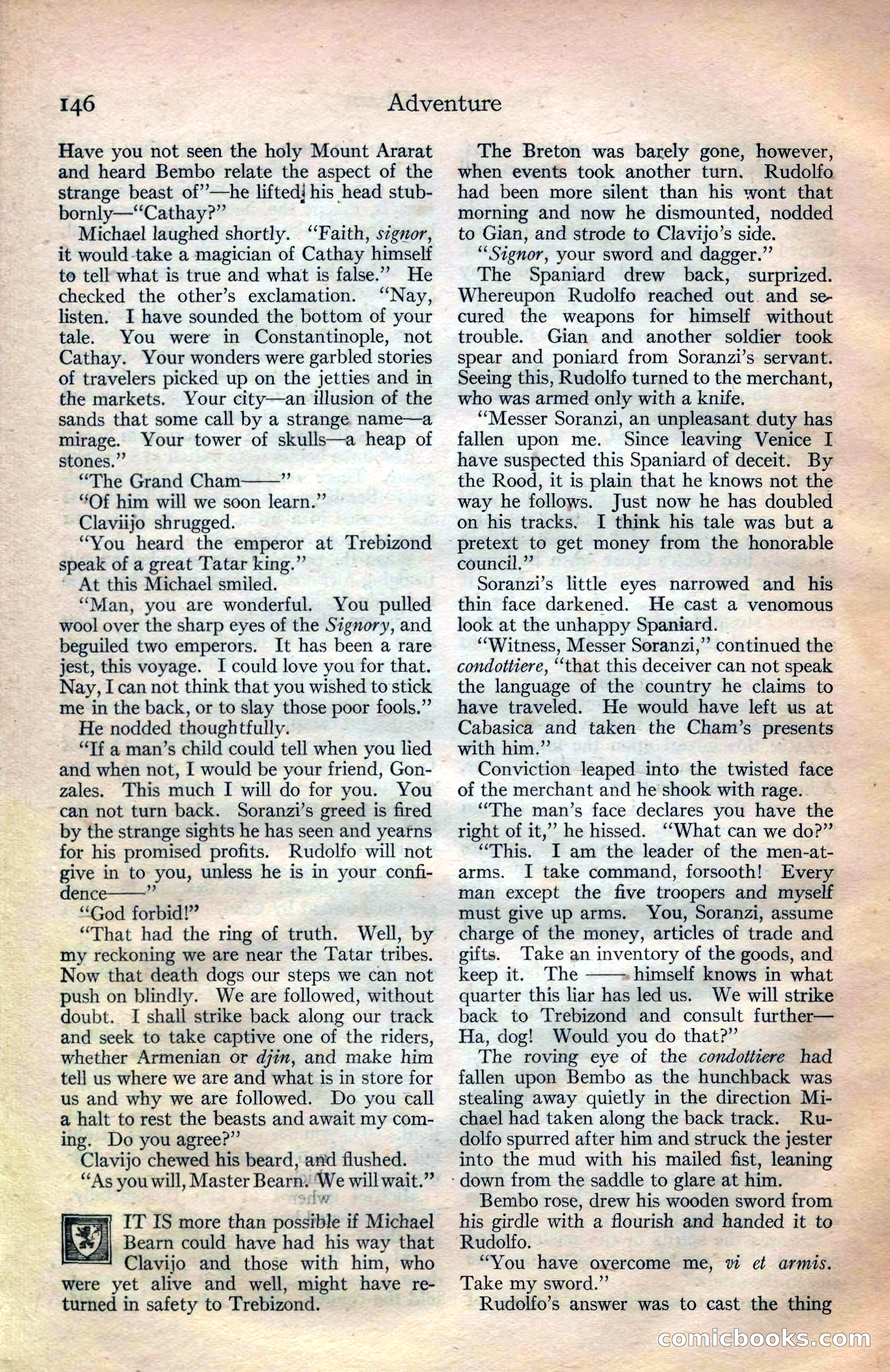 Adventure Magazine Cover — page 147 of 194