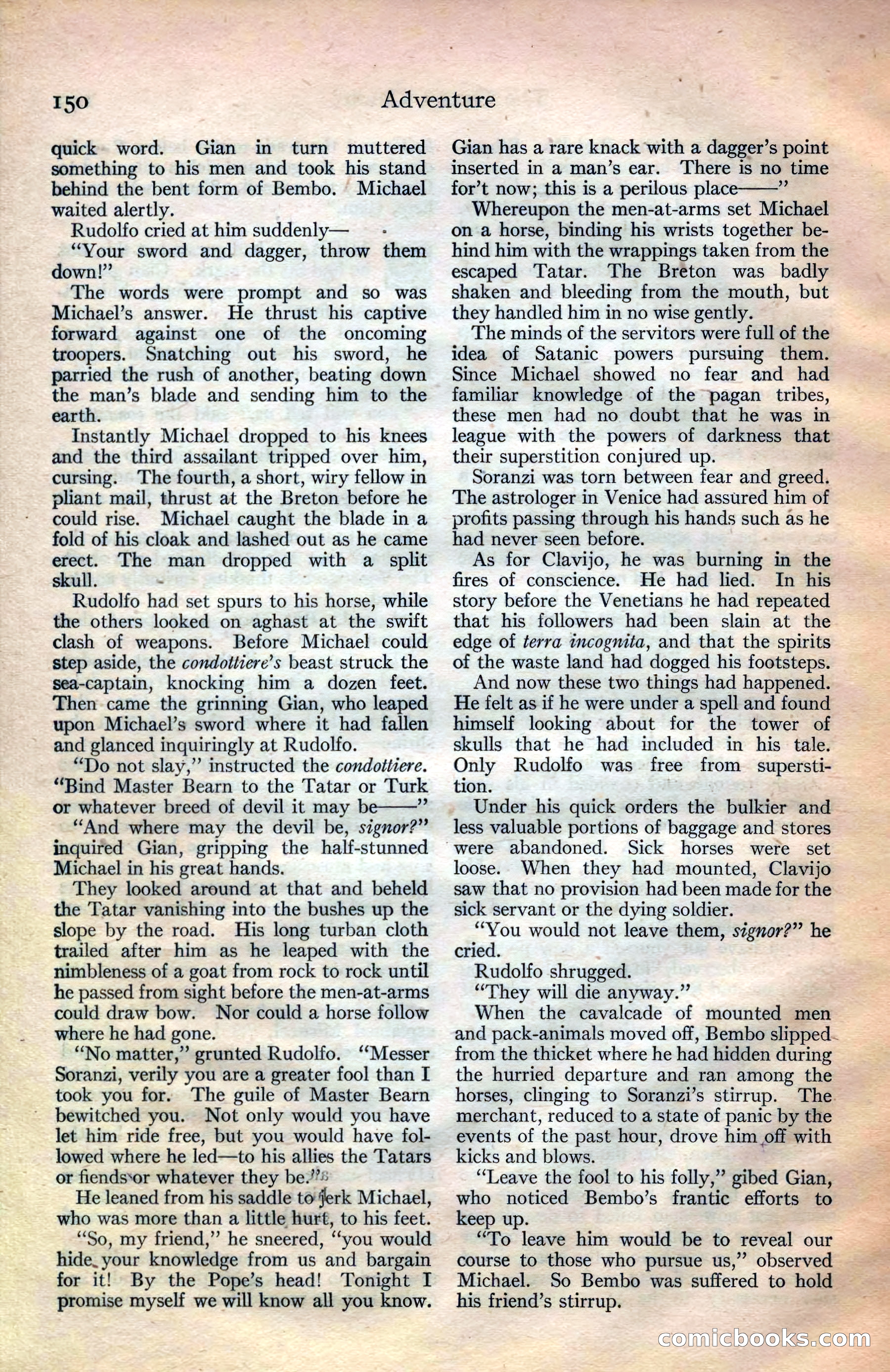 Adventure Magazine Cover — page 151 of 194