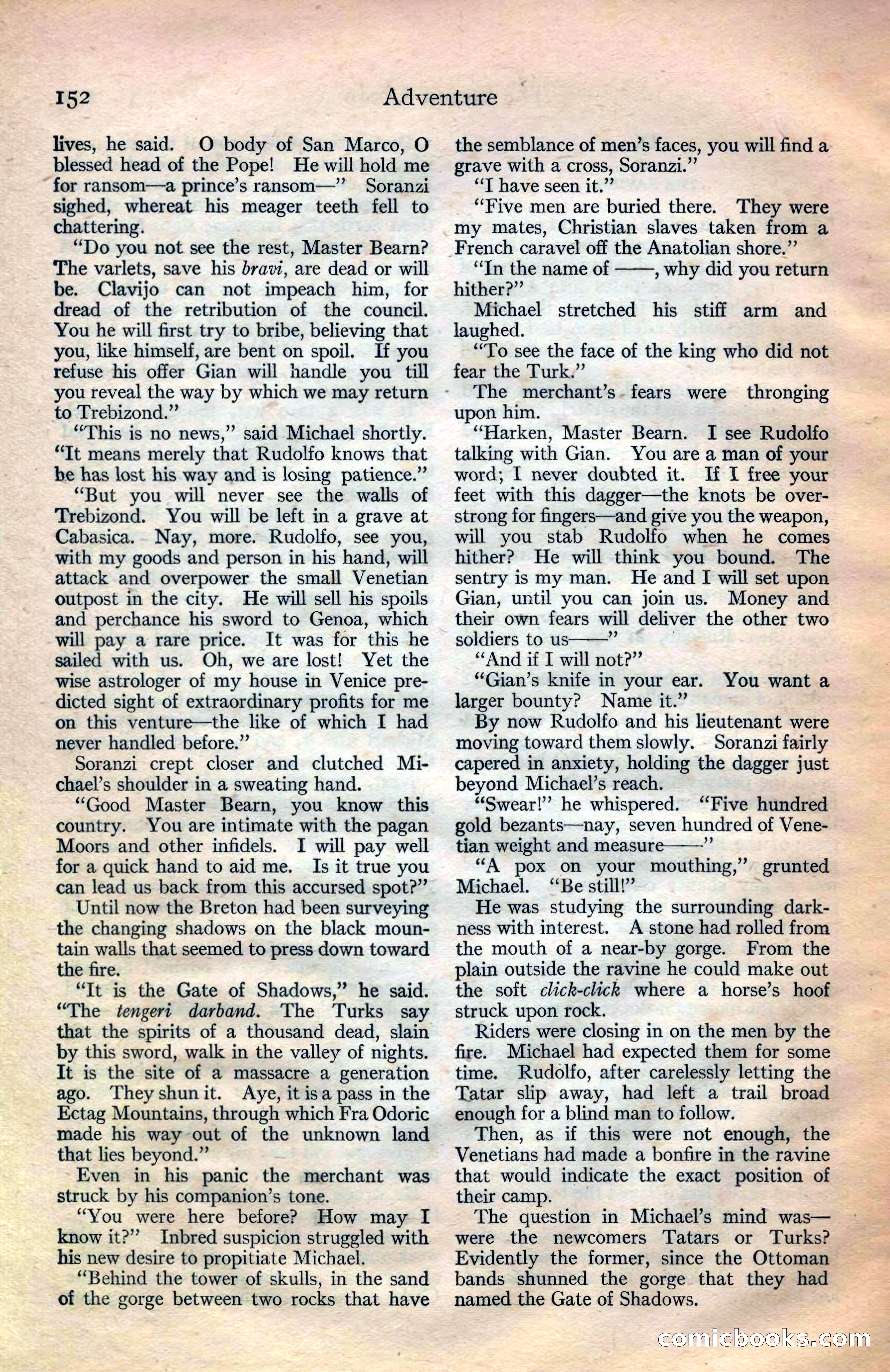 Adventure Magazine Cover — page 153 of 194