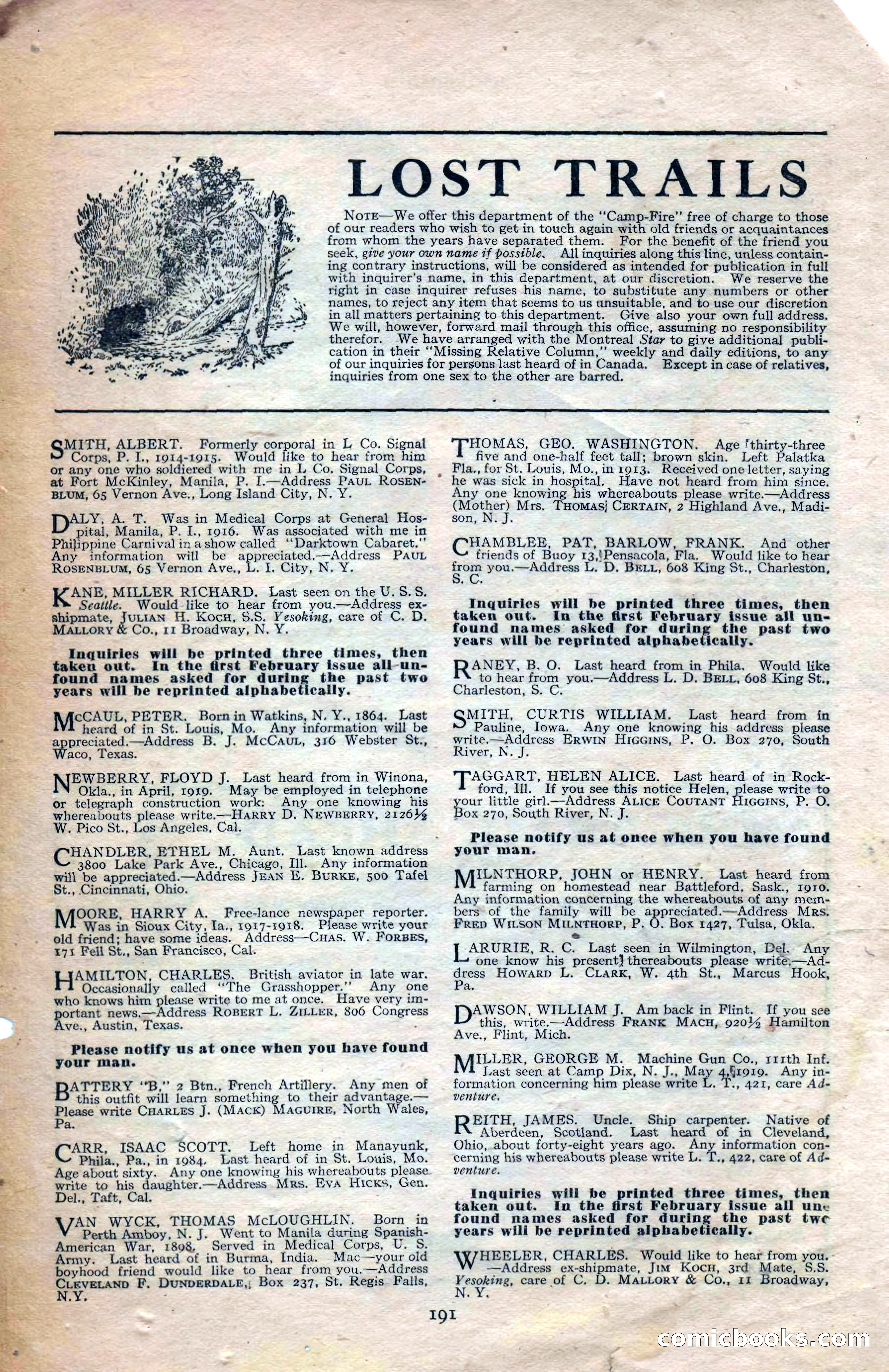 Adventure Magazine Cover — page 192 of 194