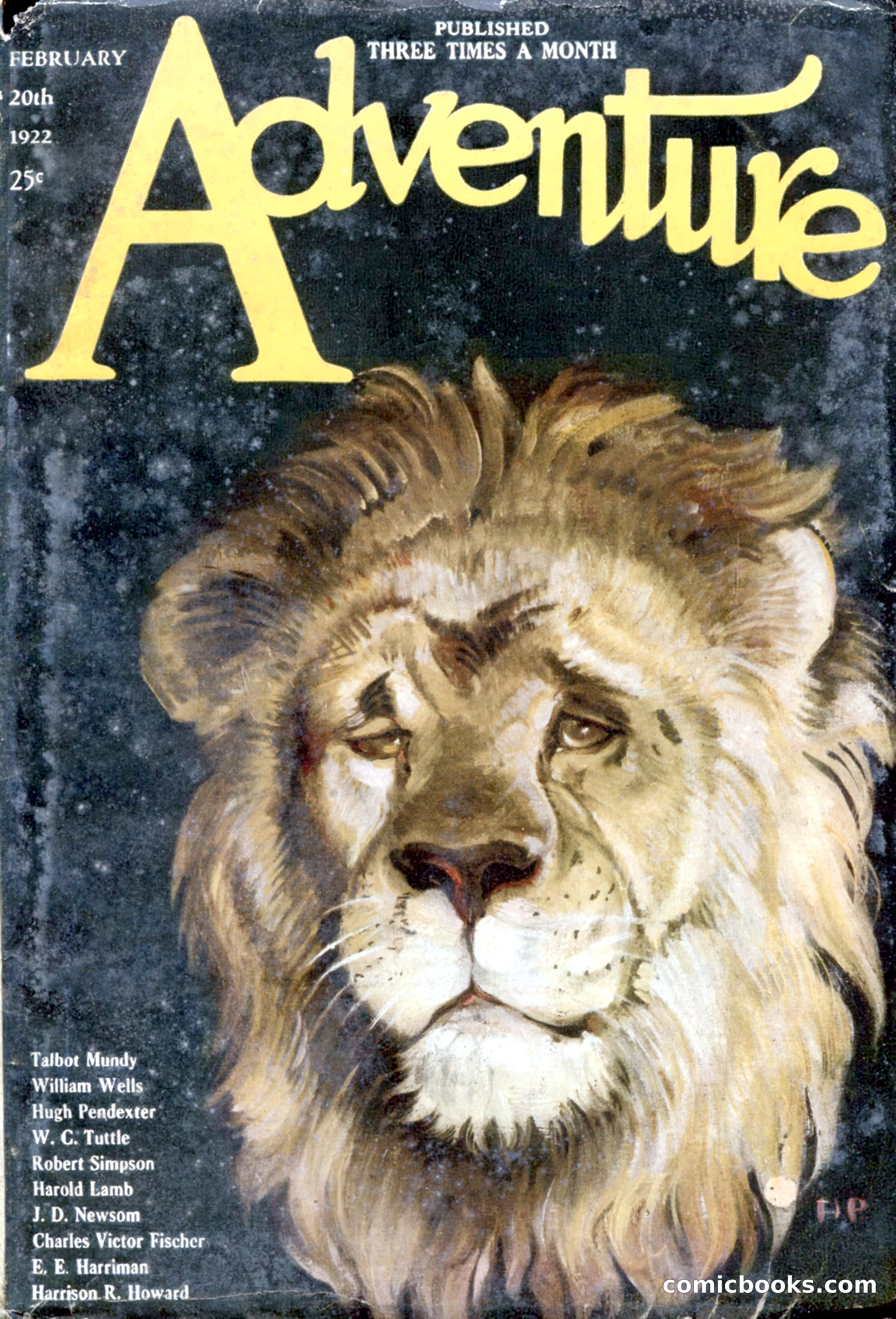 Adventure, February 20, 1922