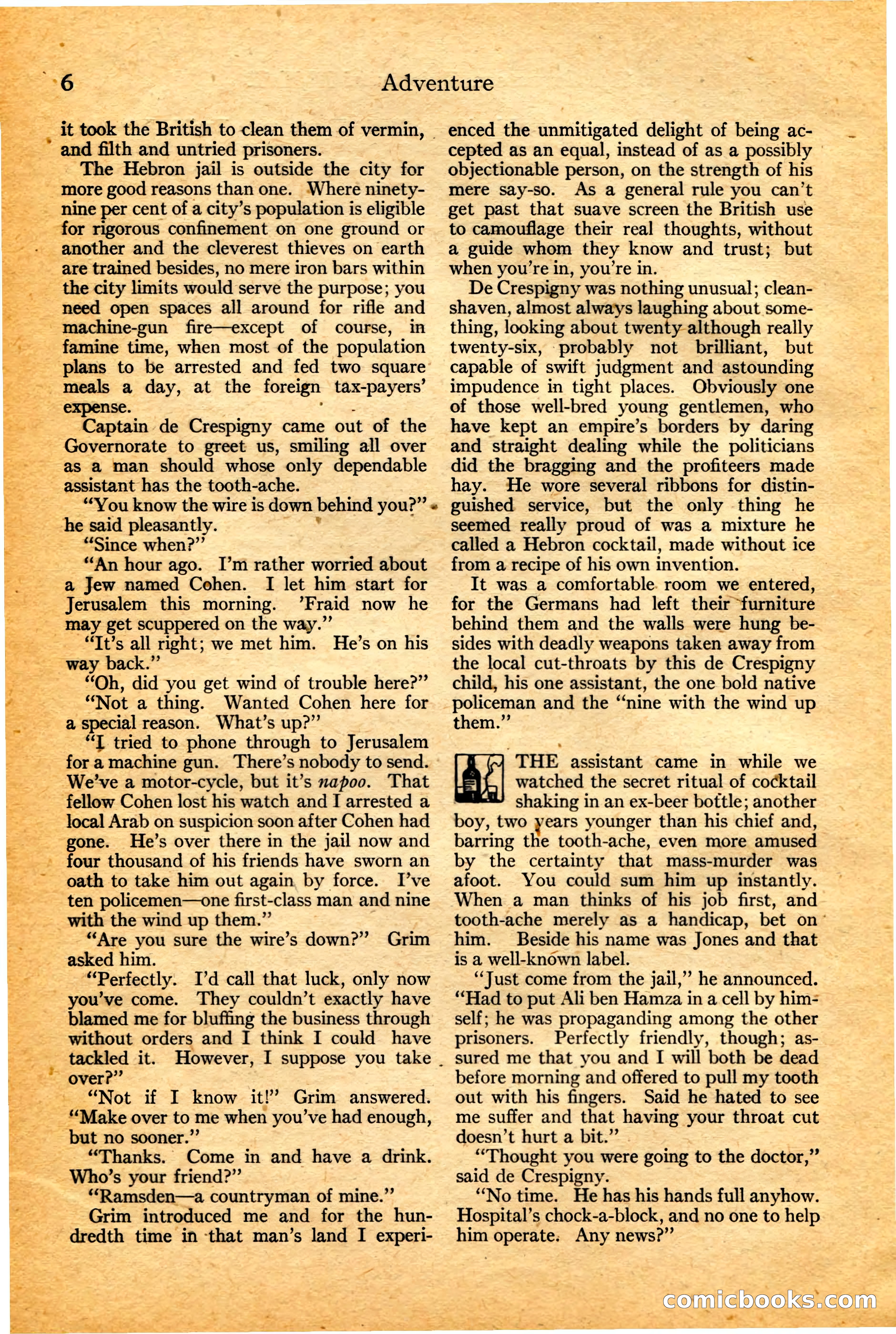 Adventure, February 20, 1922 — page 8 of 196
