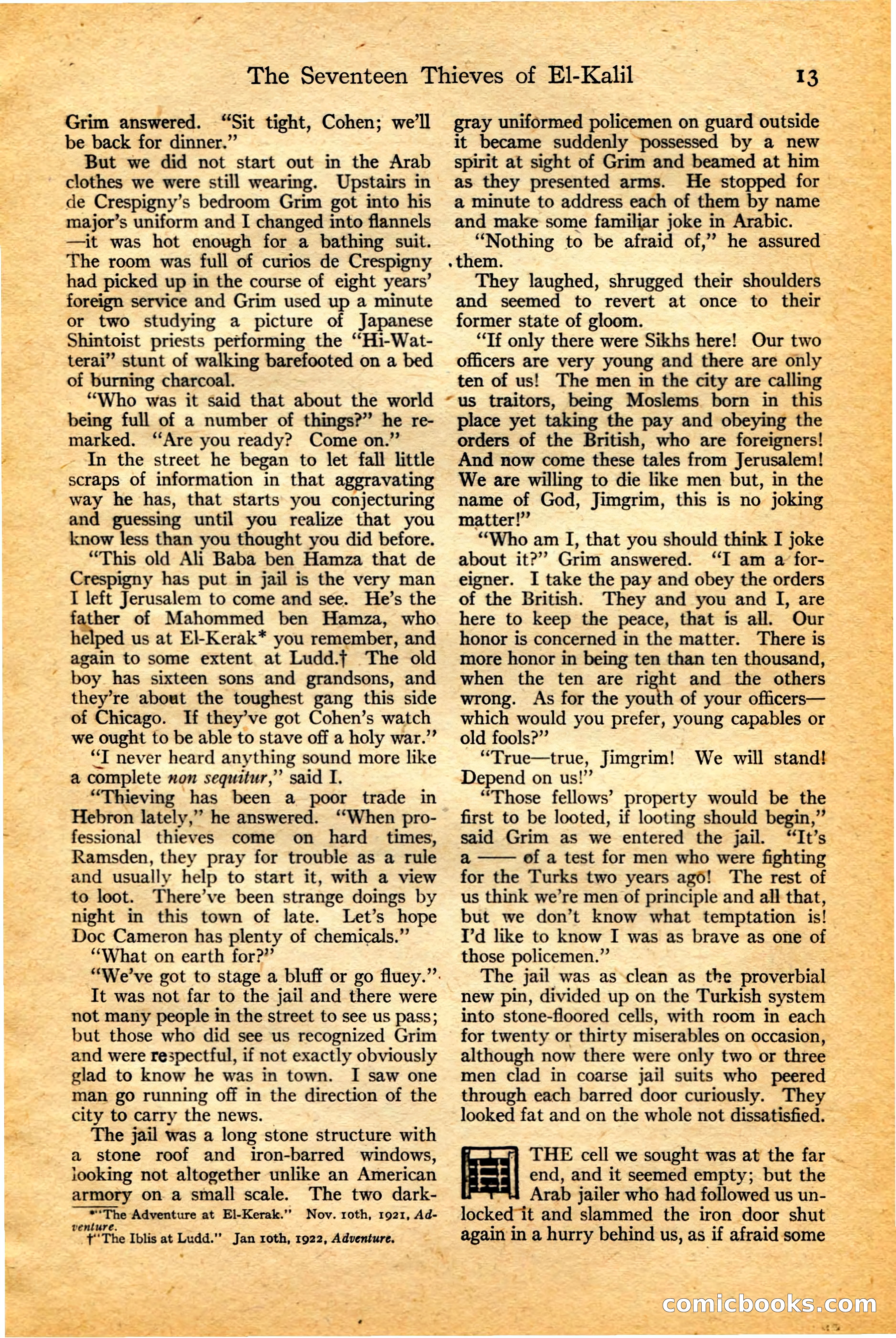 Adventure, February 20, 1922 — page 15 of 196
