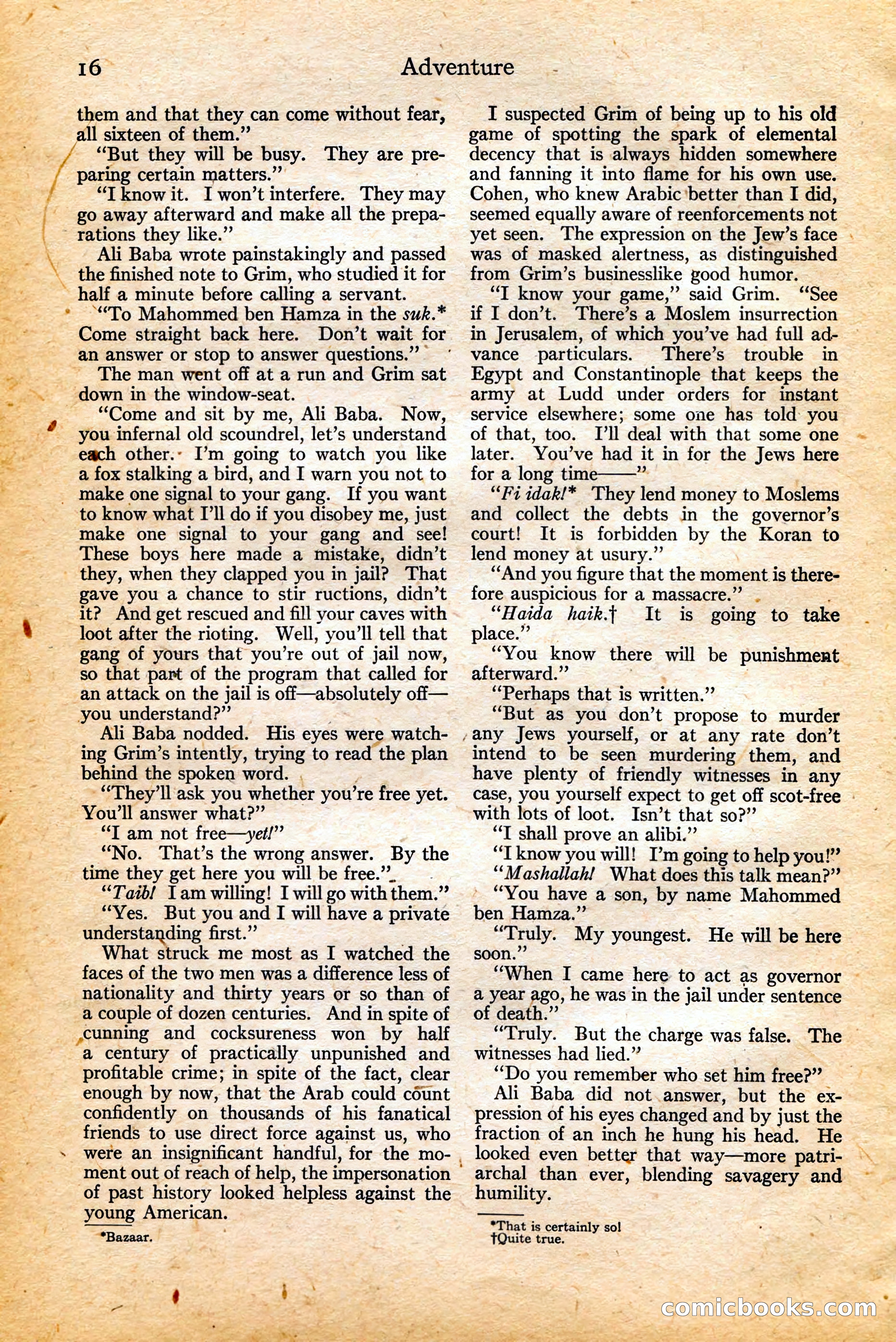 Adventure, February 20, 1922 — page 18 of 196
