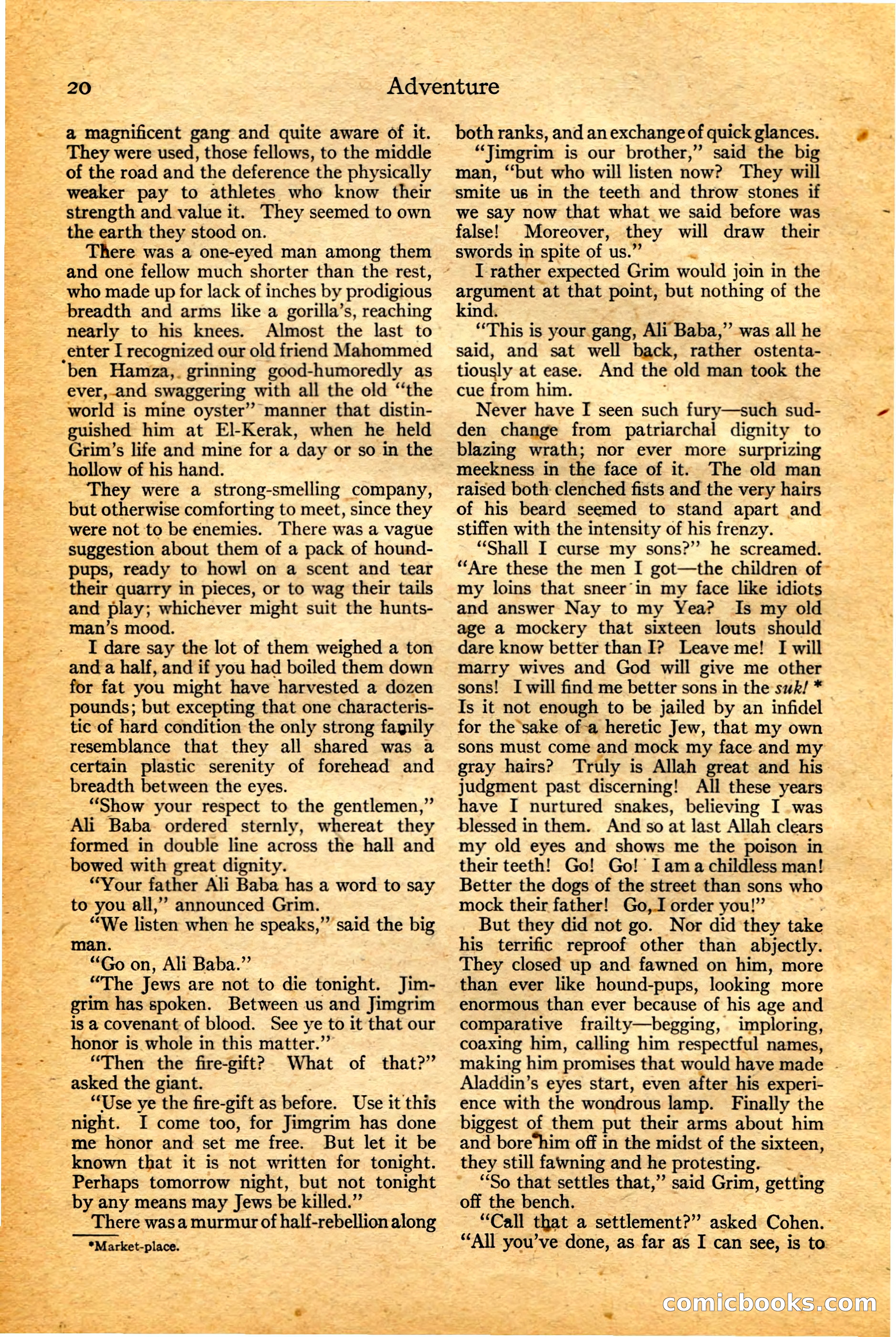 Adventure, February 20, 1922 — page 22 of 196