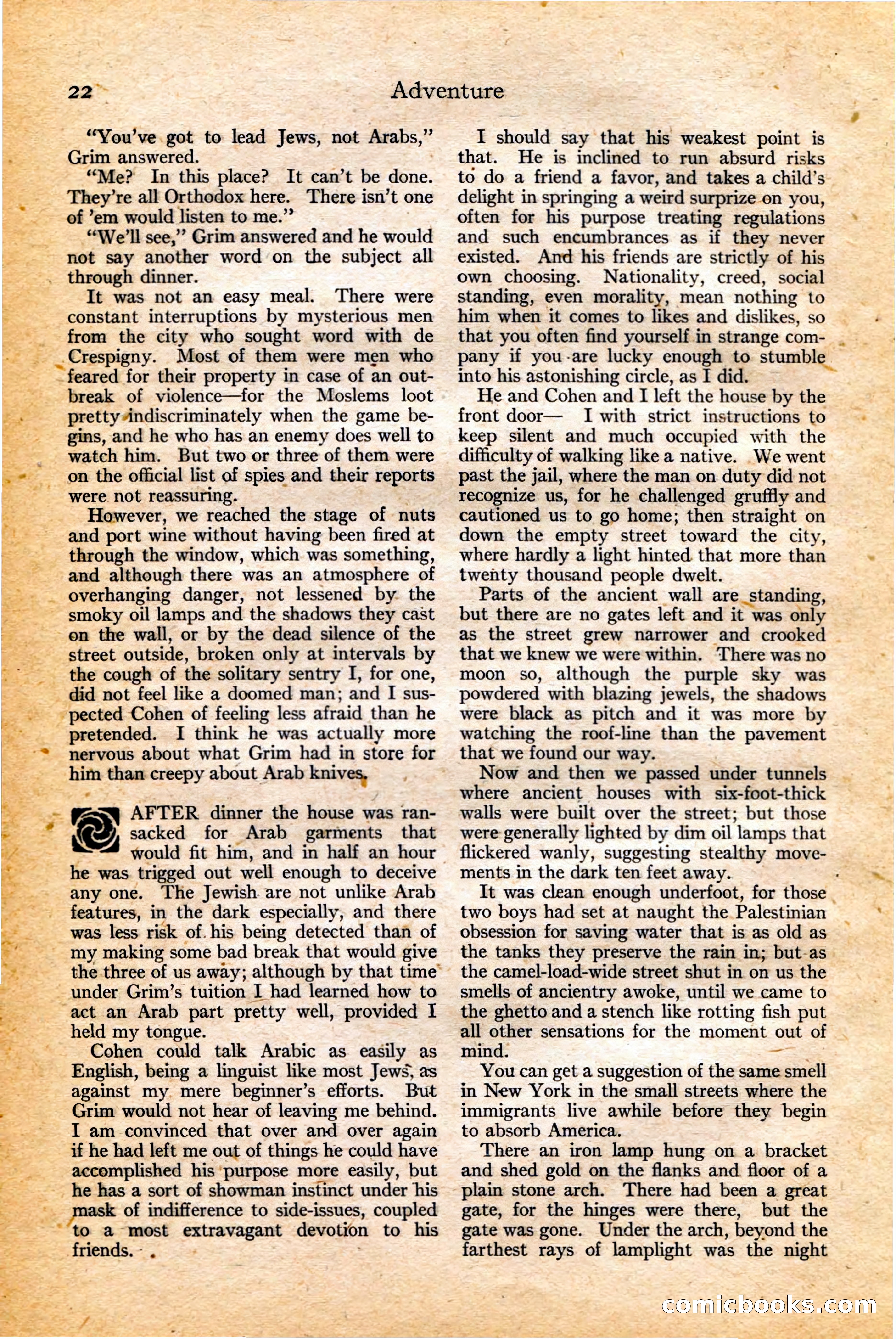 Adventure, February 20, 1922 — page 24 of 196