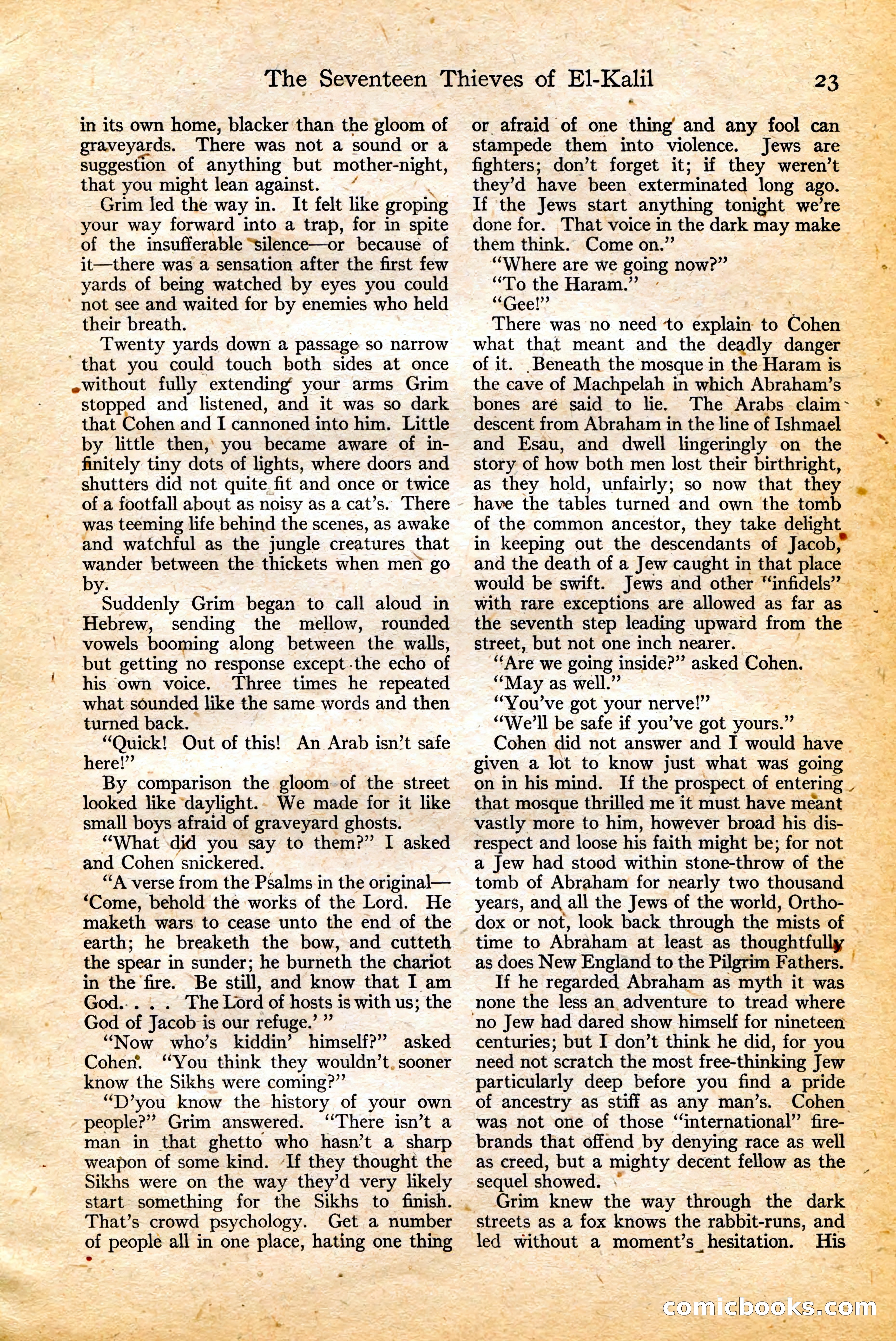 Adventure, February 20, 1922 — page 25 of 196