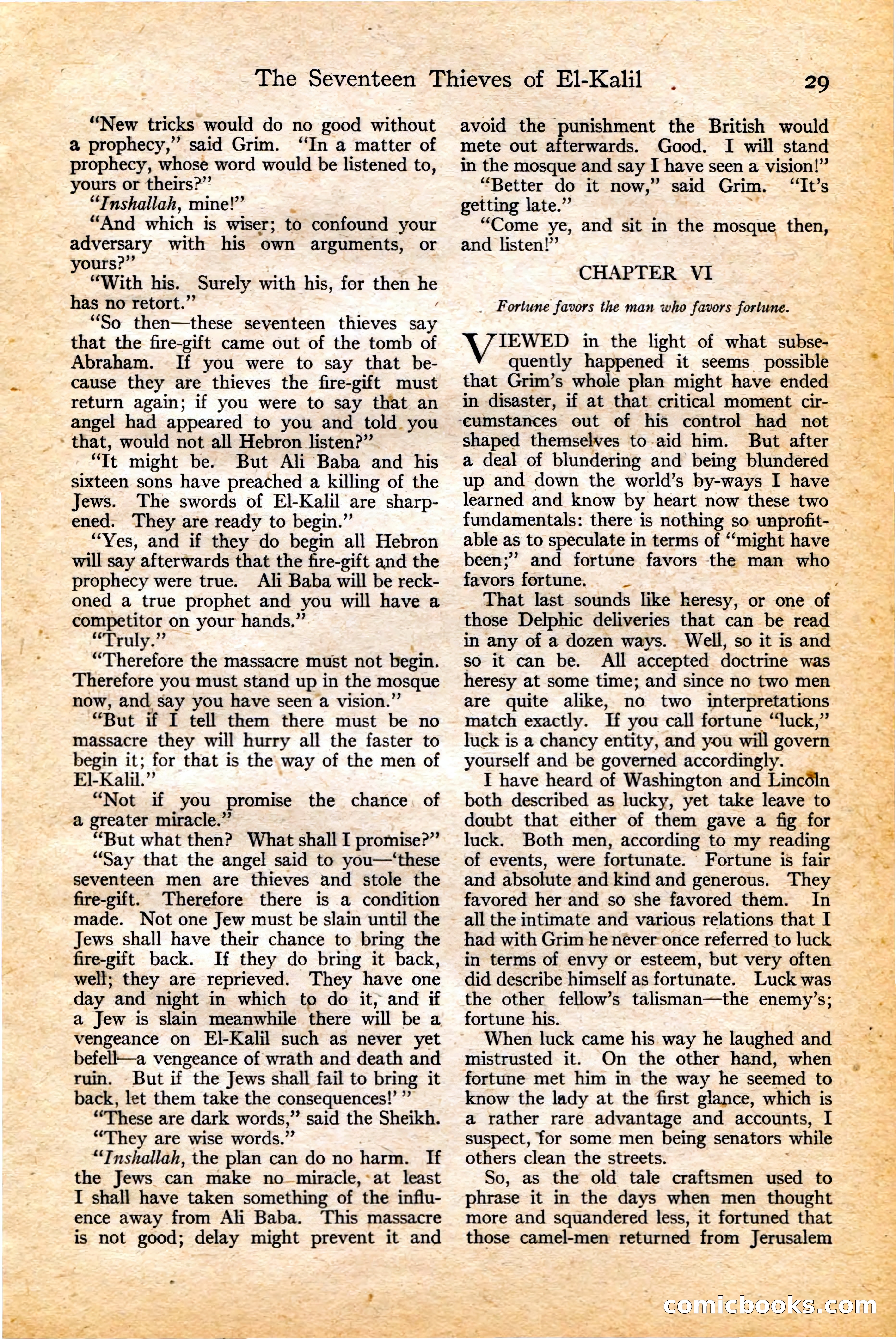 Adventure, February 20, 1922 — page 31 of 196