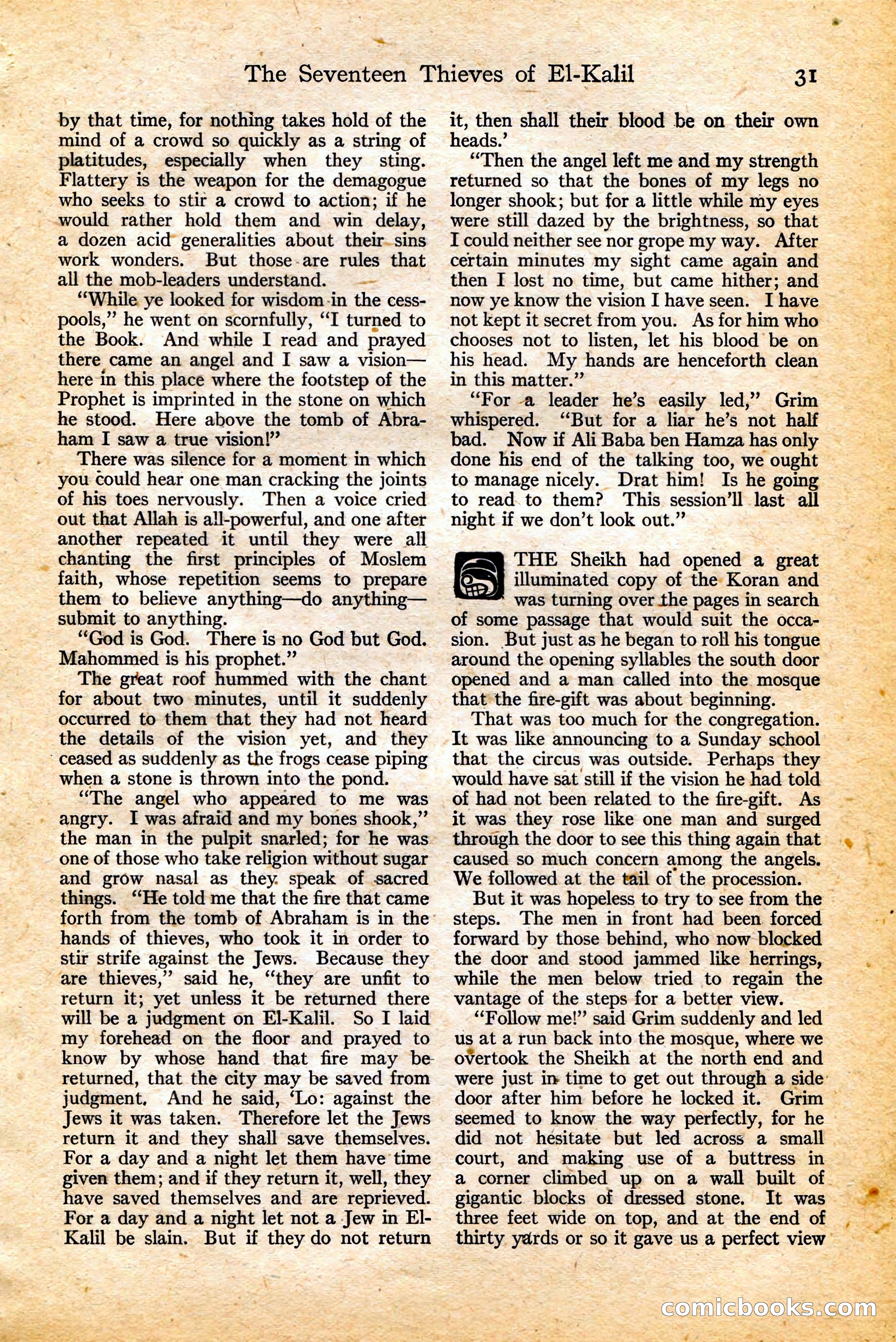 Adventure, February 20, 1922 — page 33 of 196