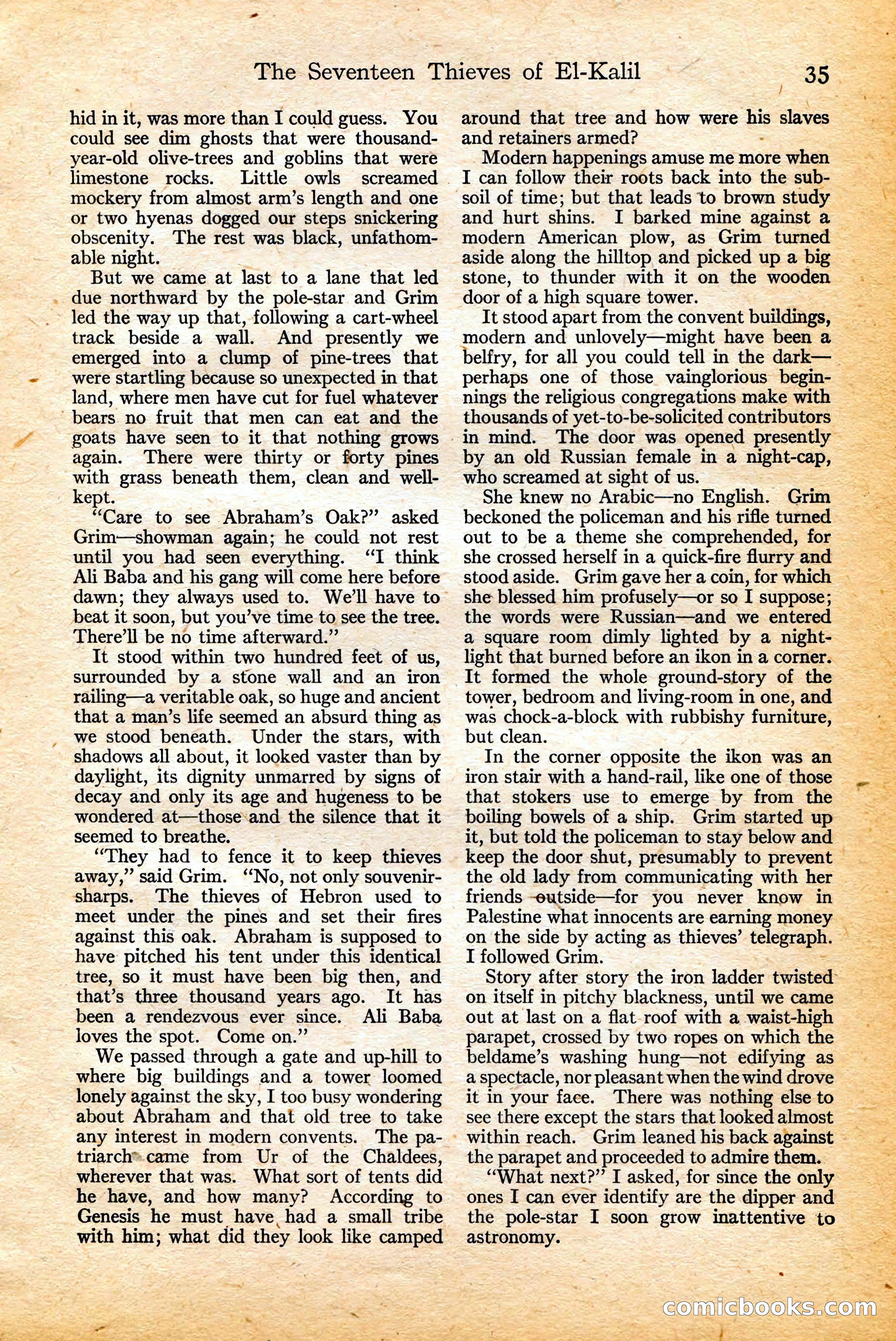 Adventure, February 20, 1922 — page 37 of 196