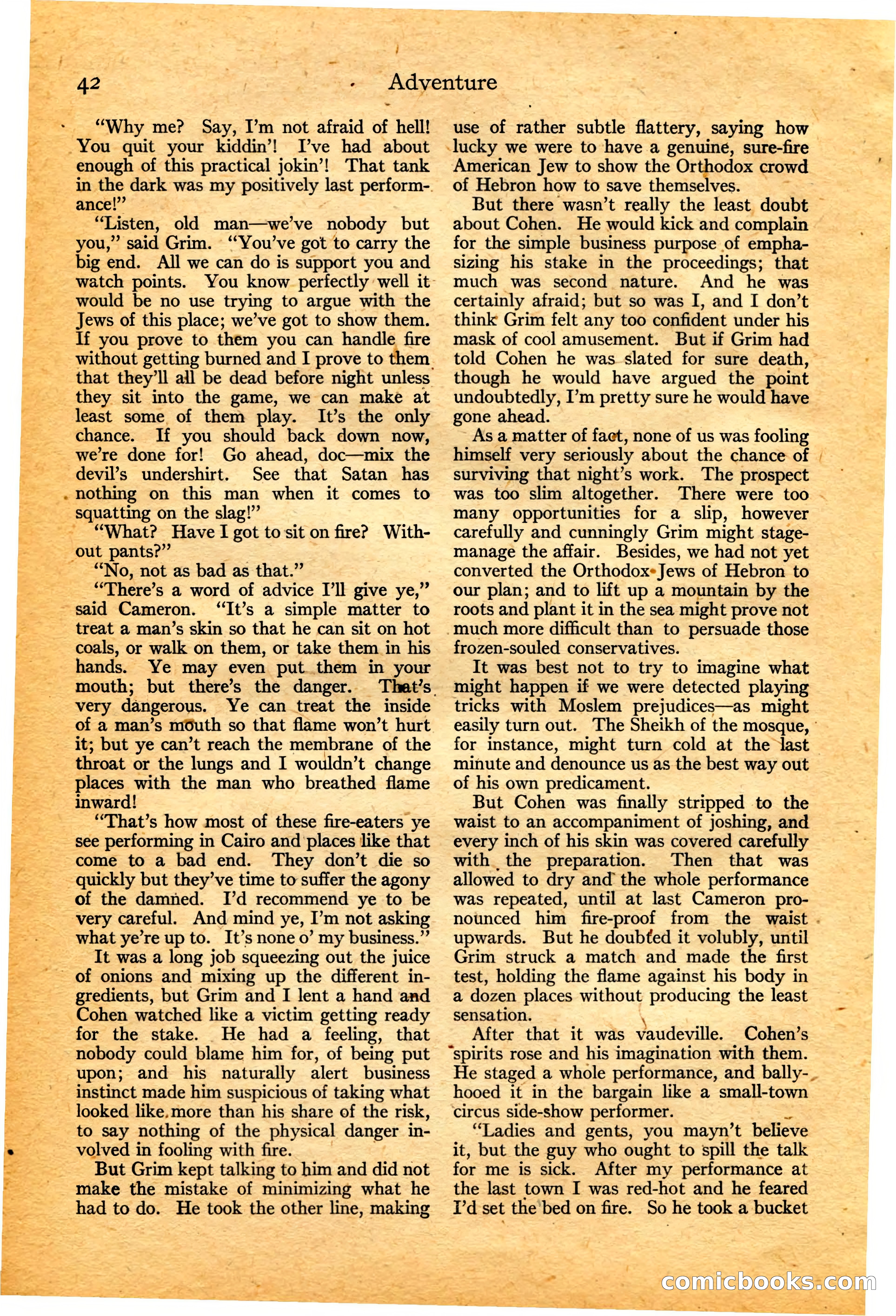 Adventure, February 20, 1922 — page 44 of 196