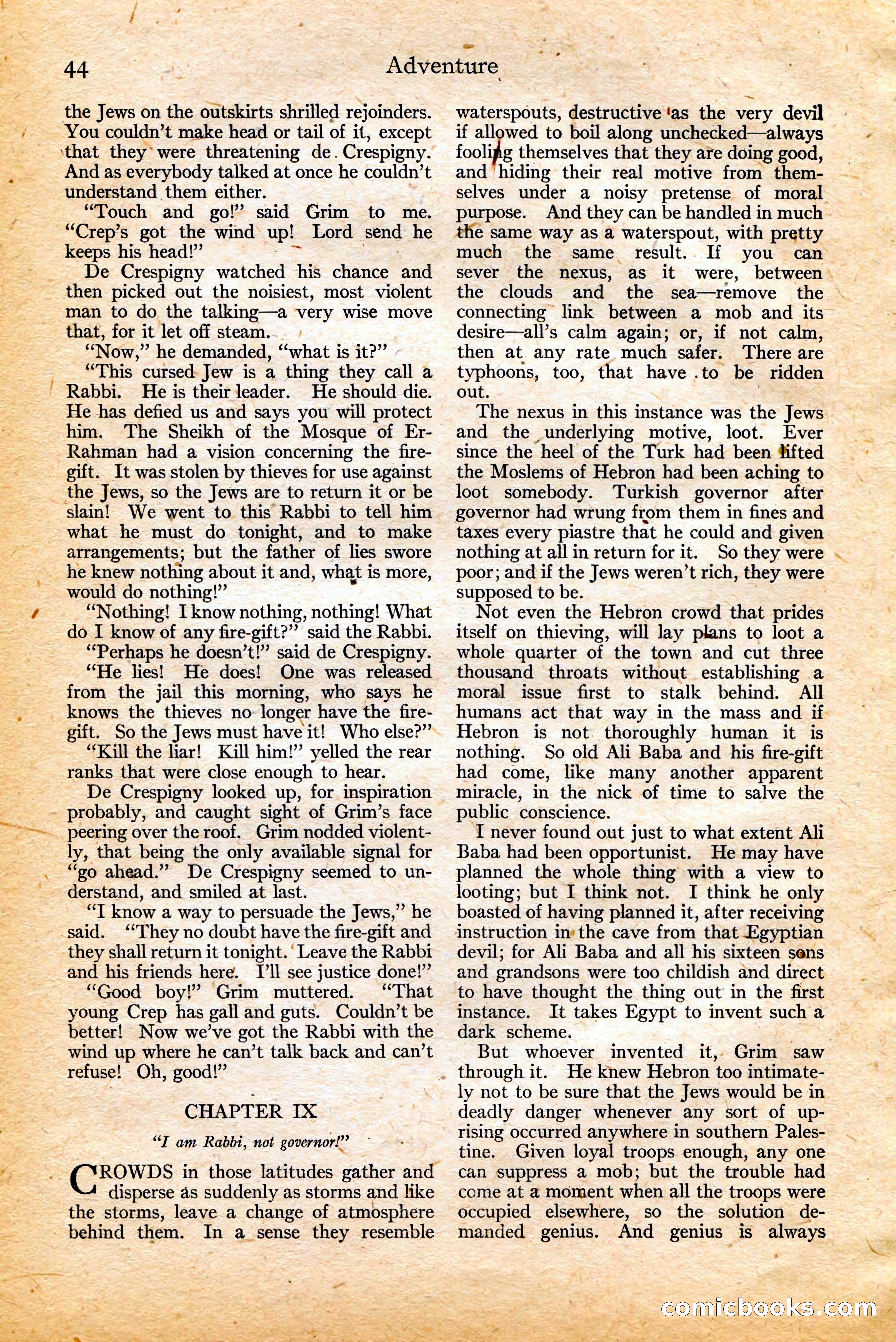 Adventure, February 20, 1922 — page 46 of 196