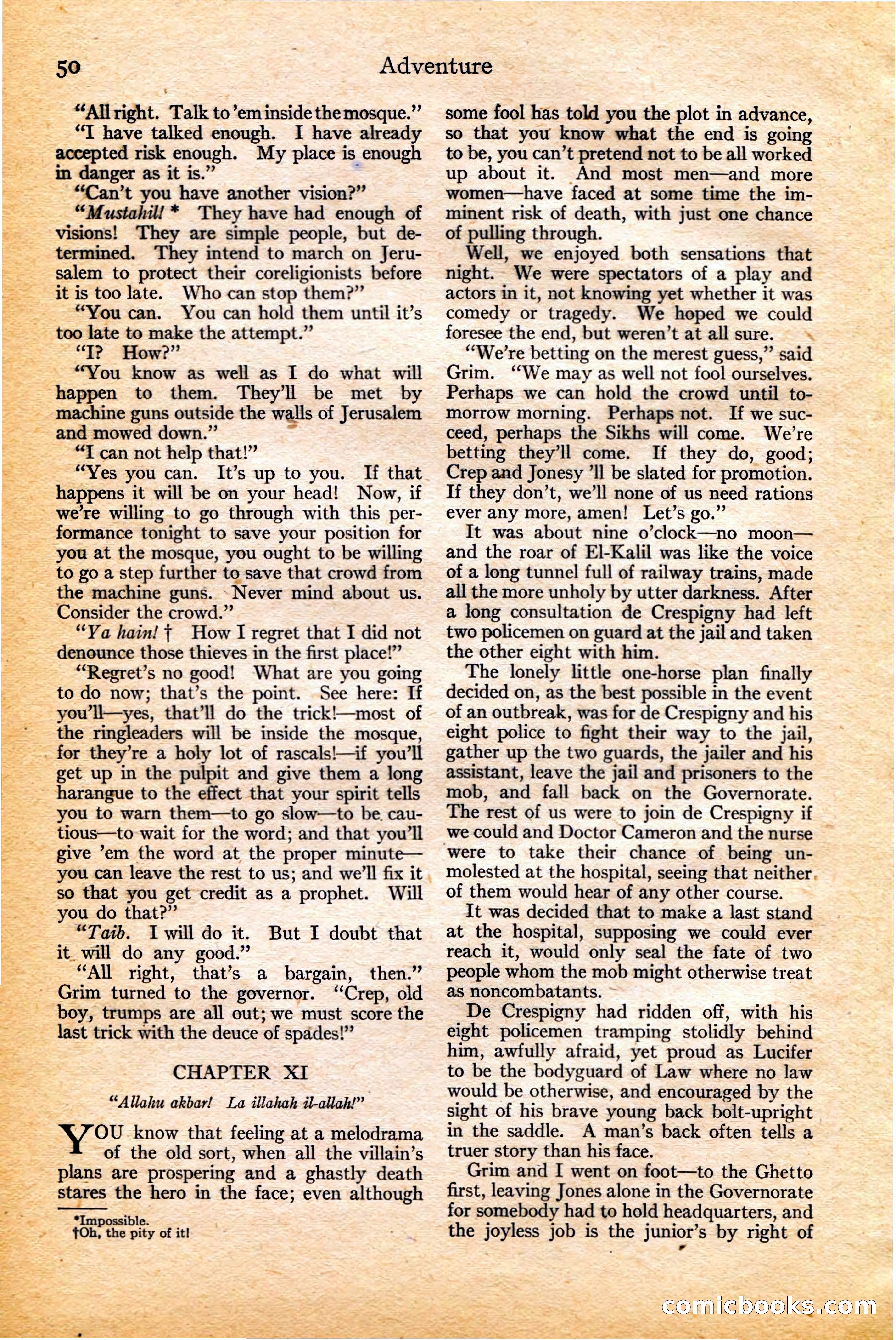 Adventure, February 20, 1922 — page 52 of 196