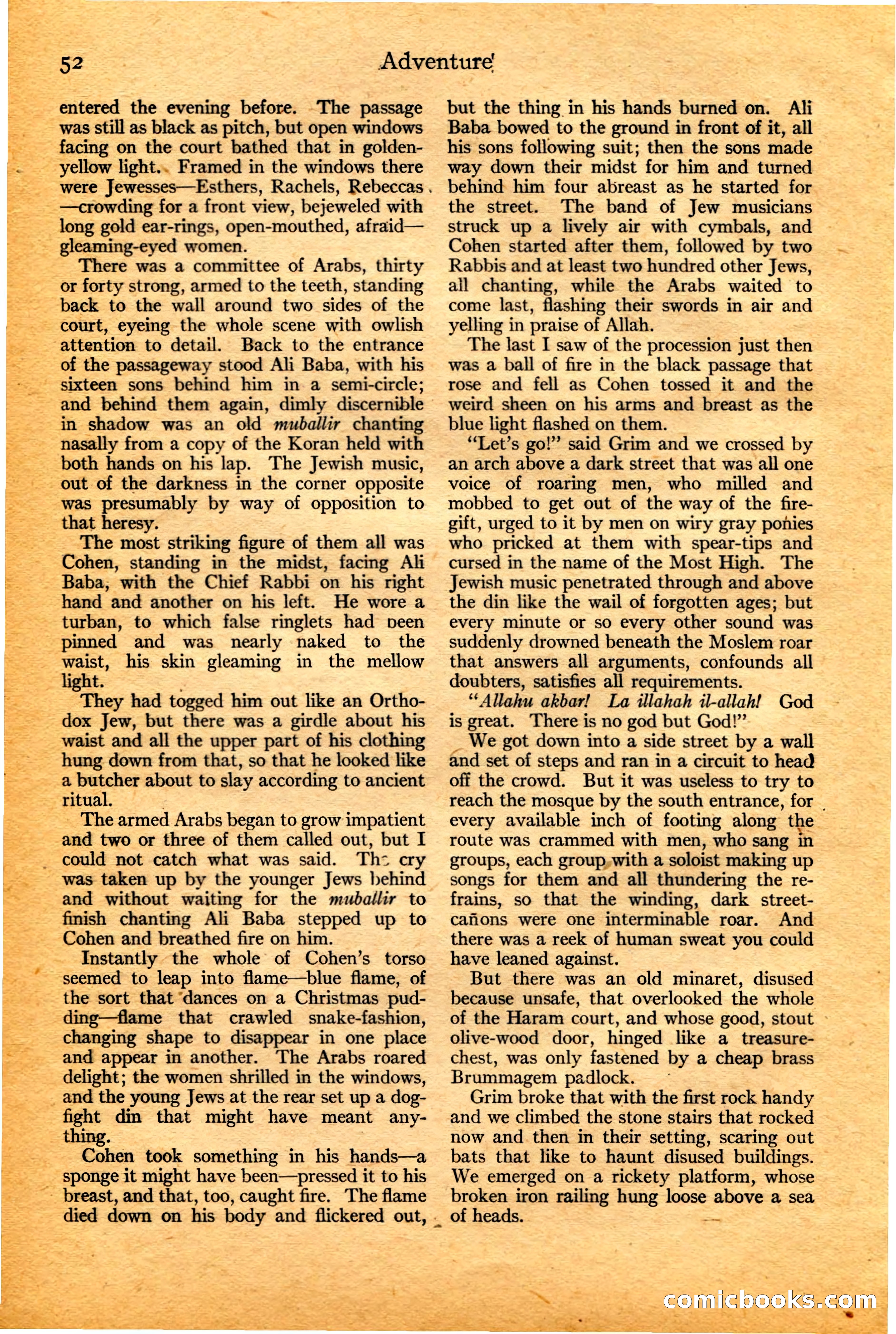 Adventure, February 20, 1922 — page 54 of 196