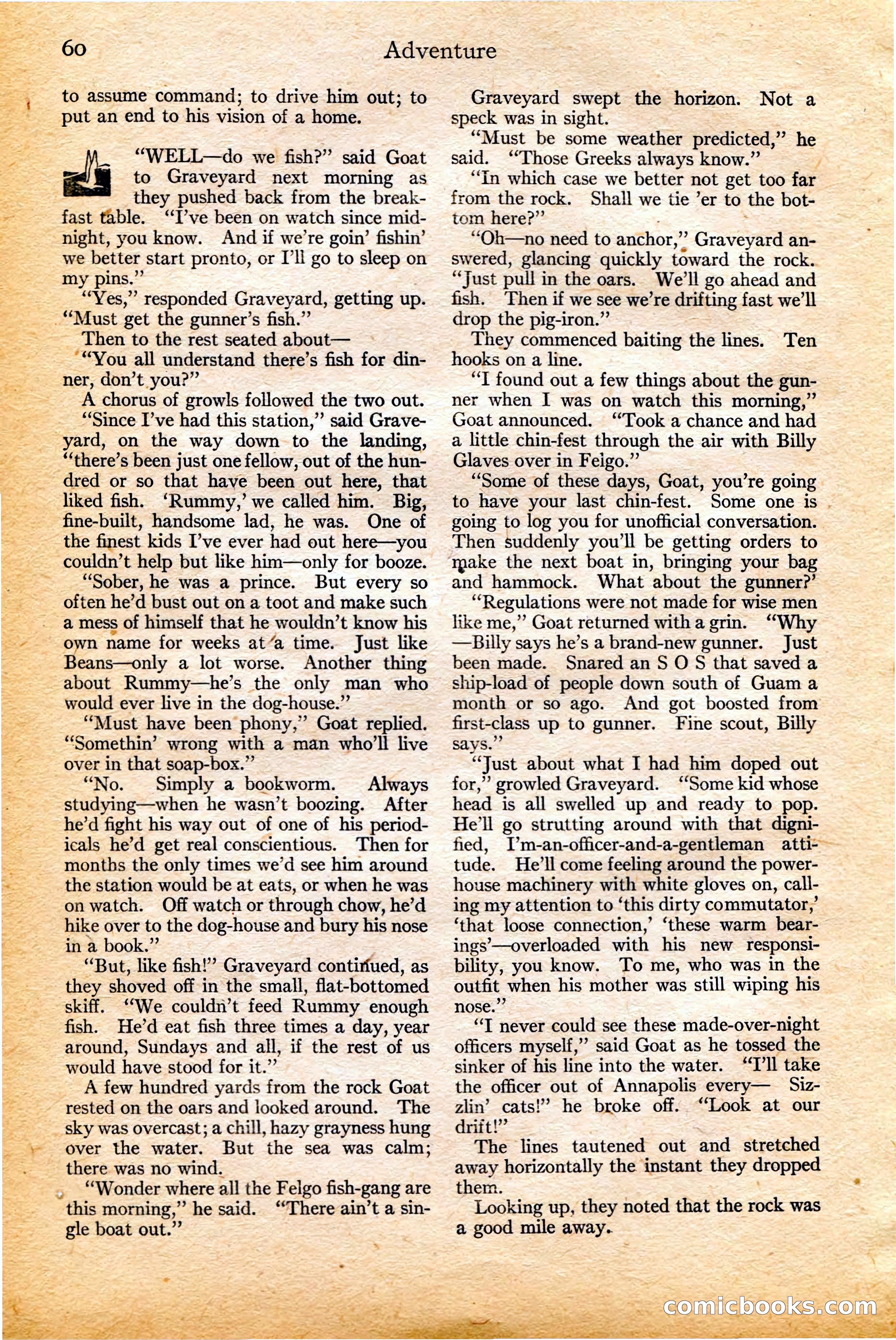 Adventure, February 20, 1922 — page 62 of 196
