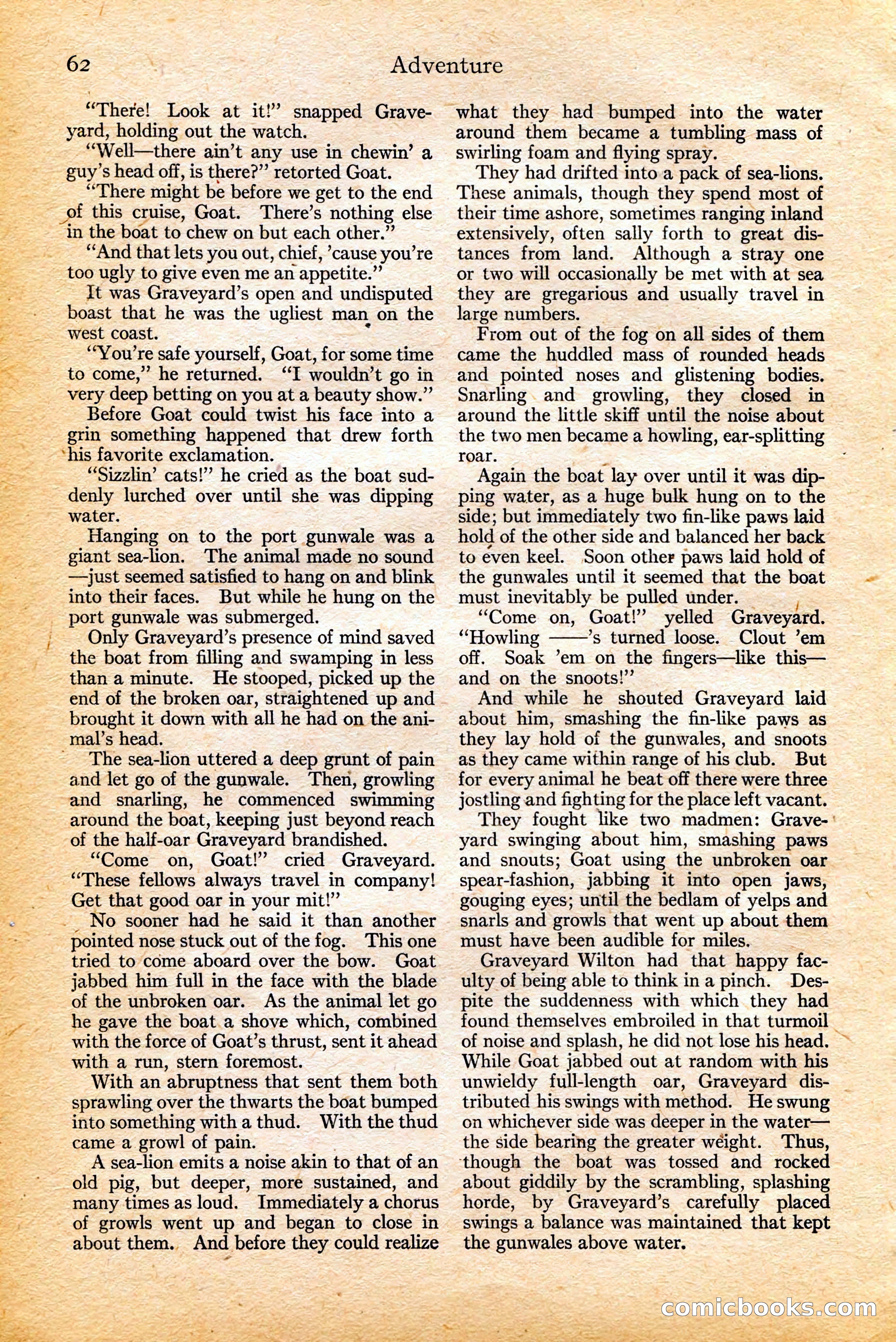 Adventure, February 20, 1922 — page 64 of 196
