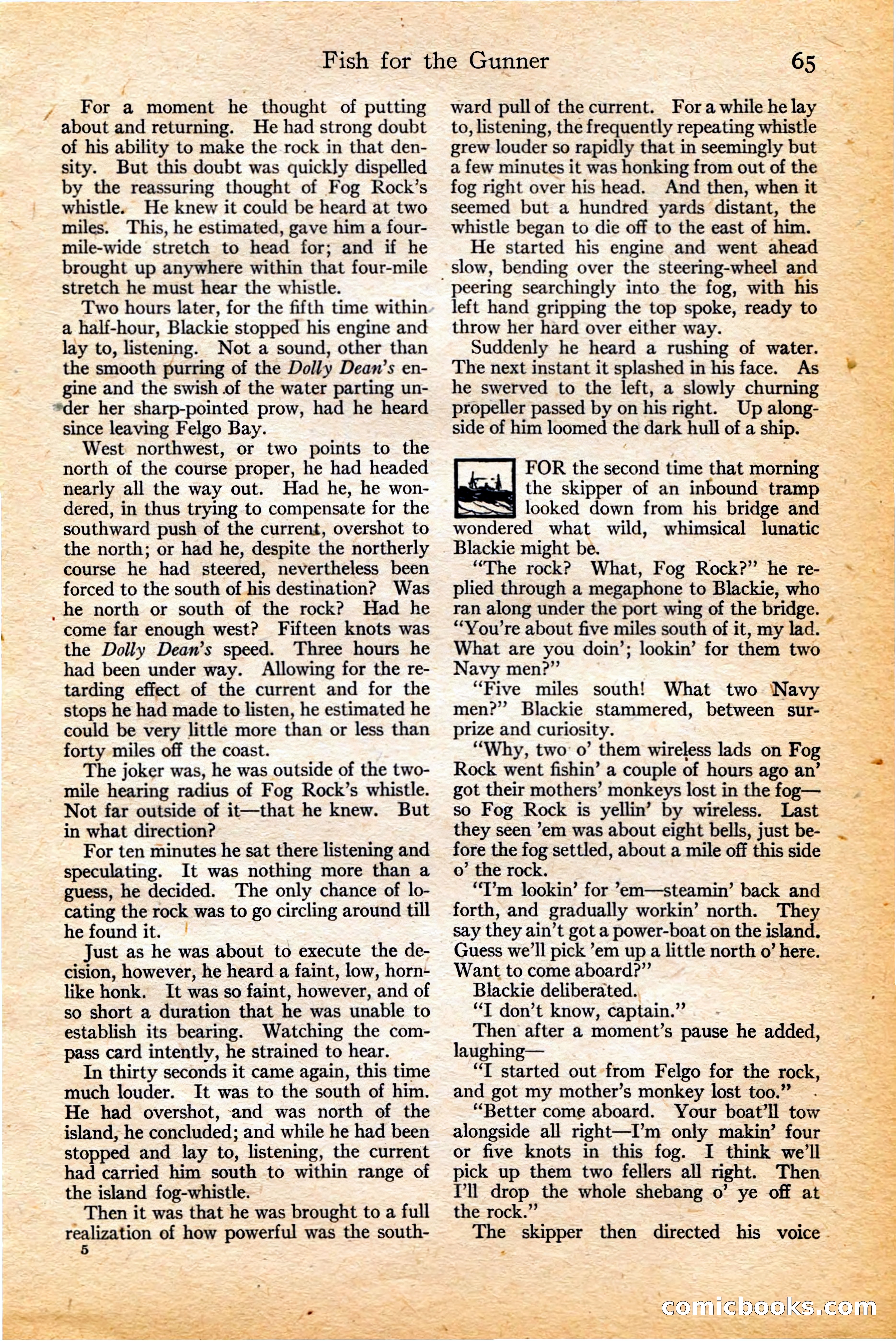 Adventure, February 20, 1922 — page 67 of 196